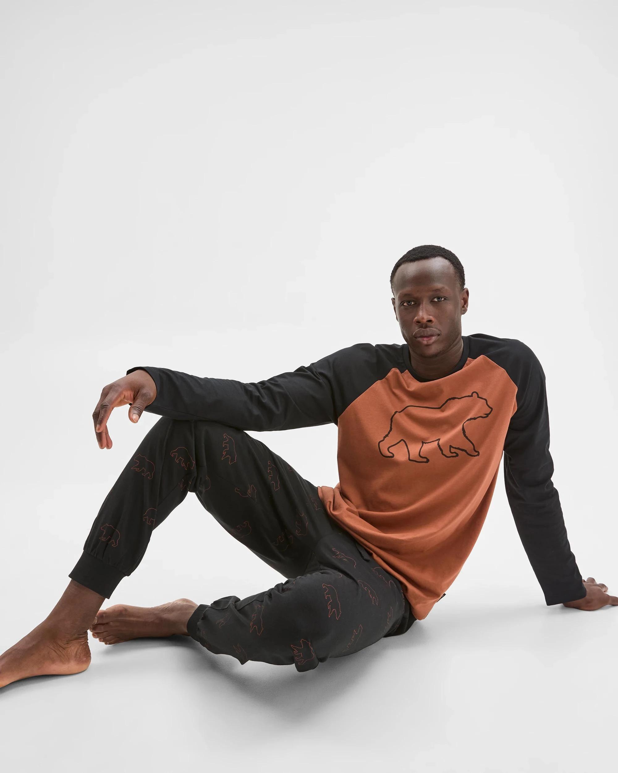 3 Maxx Australian Cotton Jersey Sleep Jogger Pants PAPA BEAR, 3 of 6