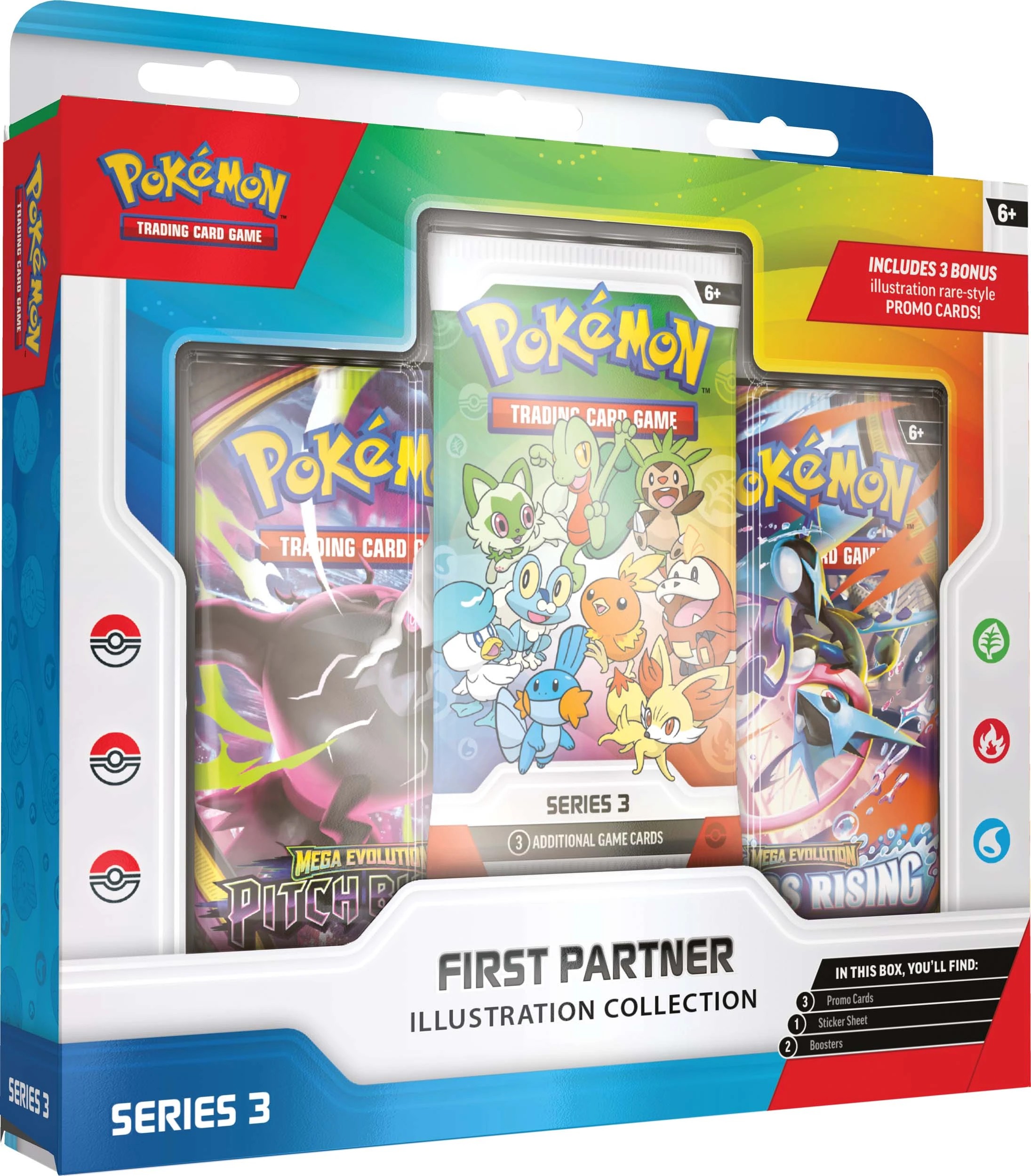 1 Pokemon TCG: First Partner Illustration Collection Series 3, 1 of 4