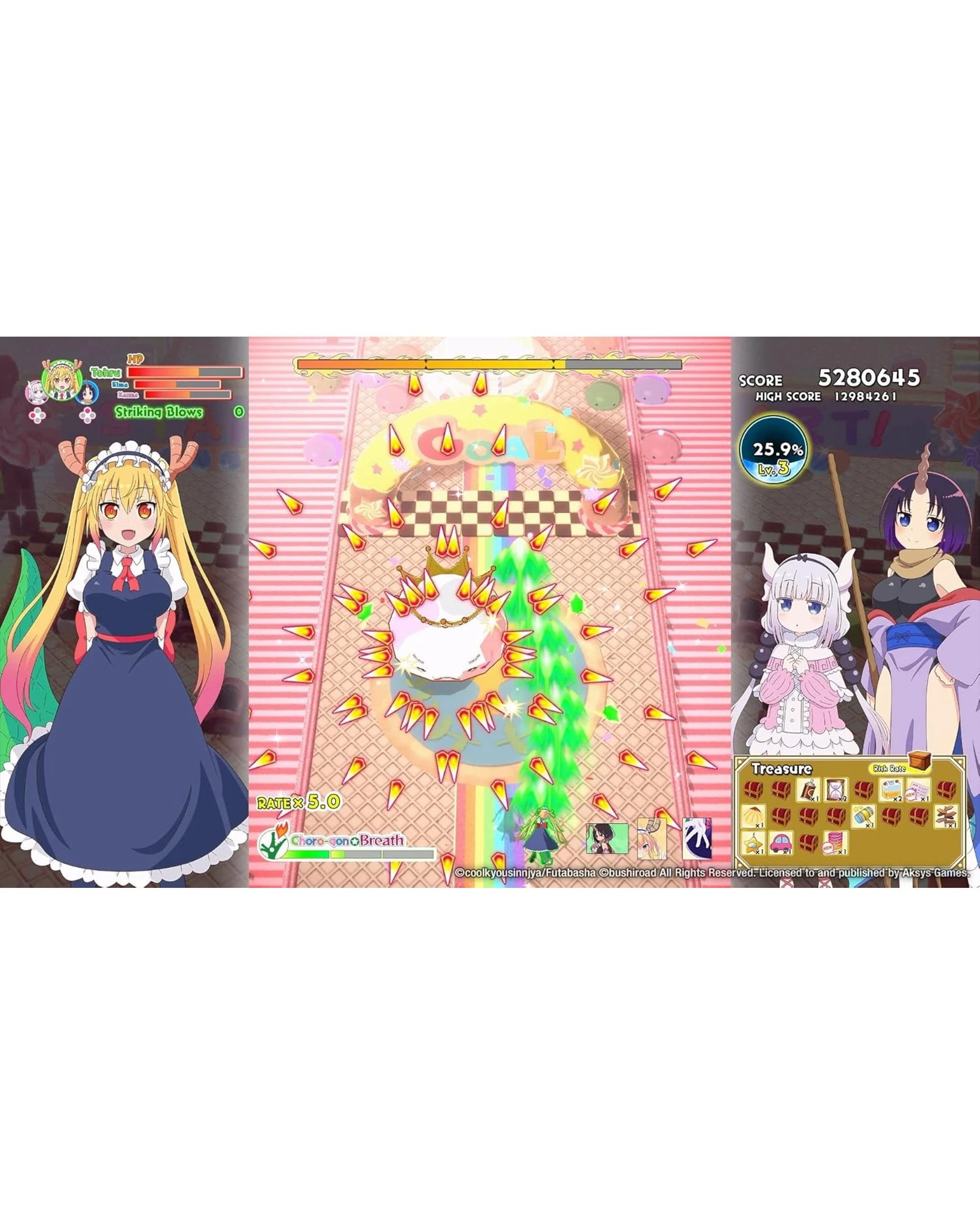 5 Miss Kobayashi's Dragon Maid: Burst Forth!! Choro-gon Breath - PS4 - US Import, 5 of 9