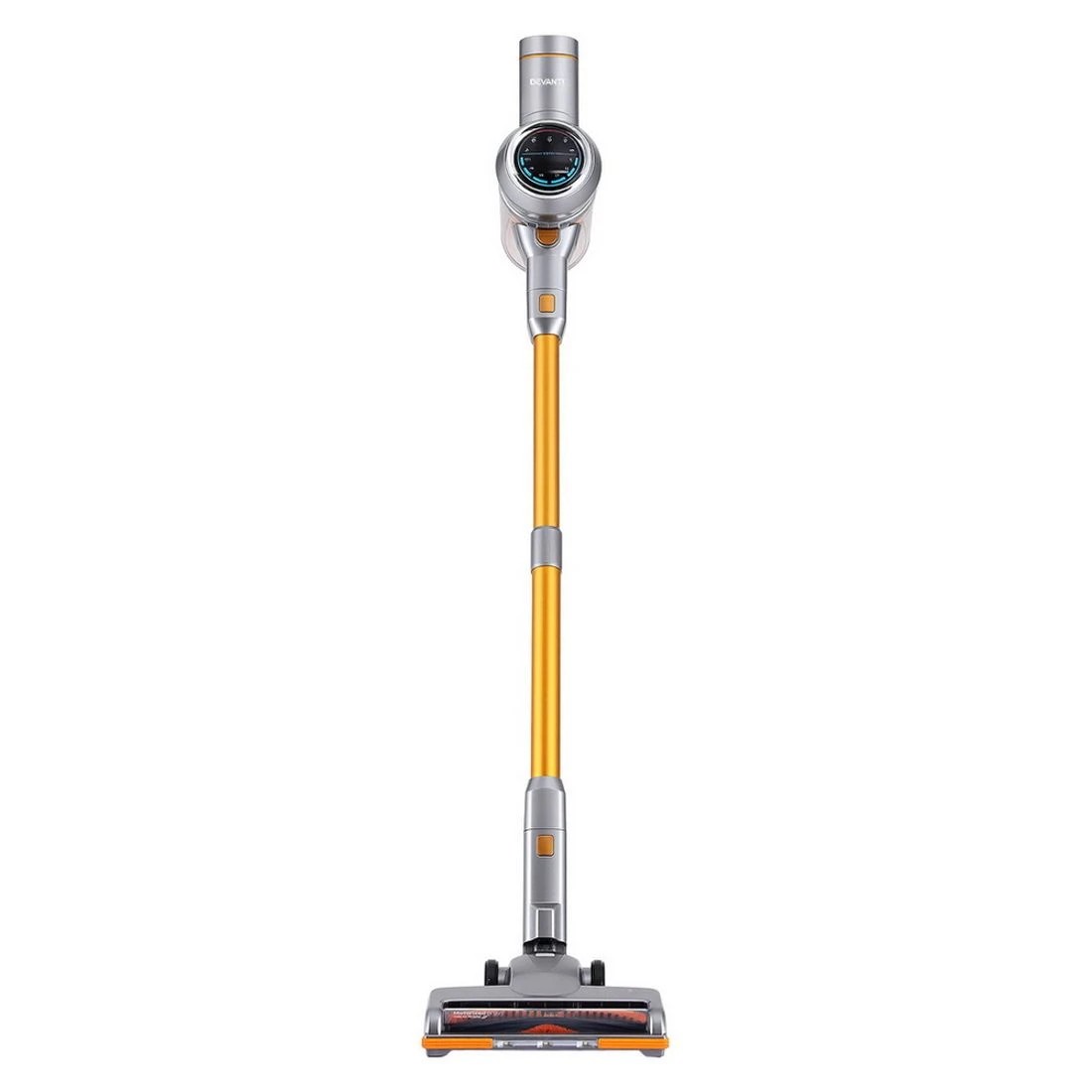 3 Devanti 300W Stick Vacuum Cleaner Cordless Self-Standing Golden - Gold, 3 of 6