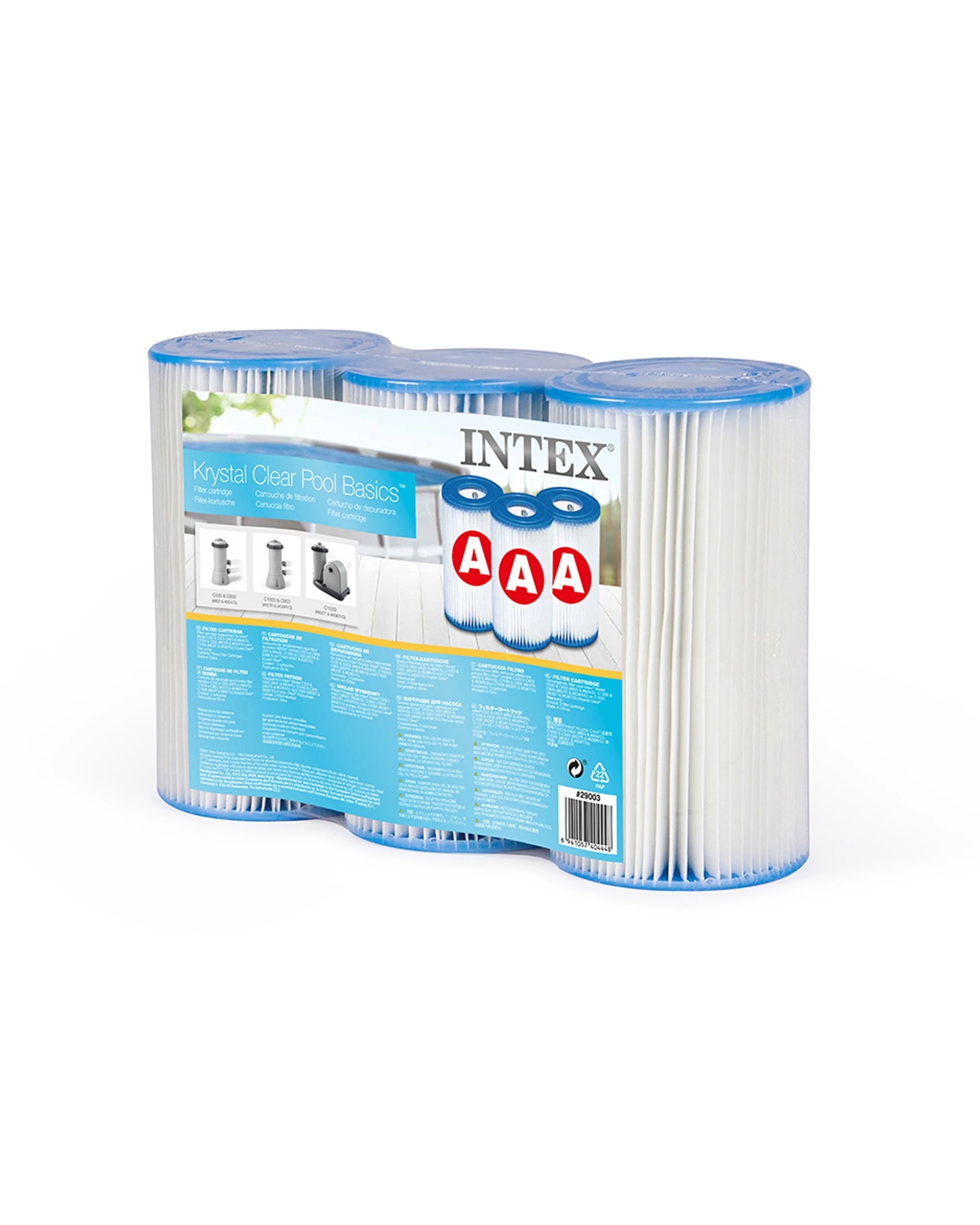 1 Intex 3PK Filter Cartridge A Pack For Above Ground Pool - Multi, 1 of 1