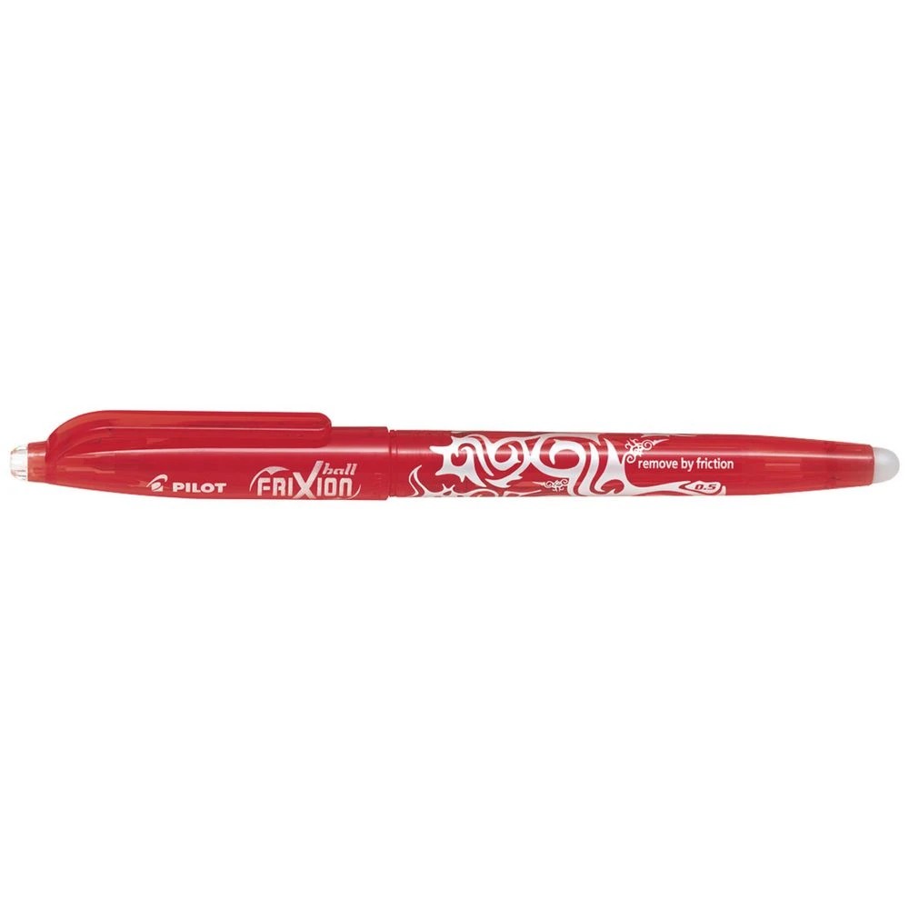 1 PILOT Frixion Ball Erasable Gel Pen 0.5mm Red, 1 of 2