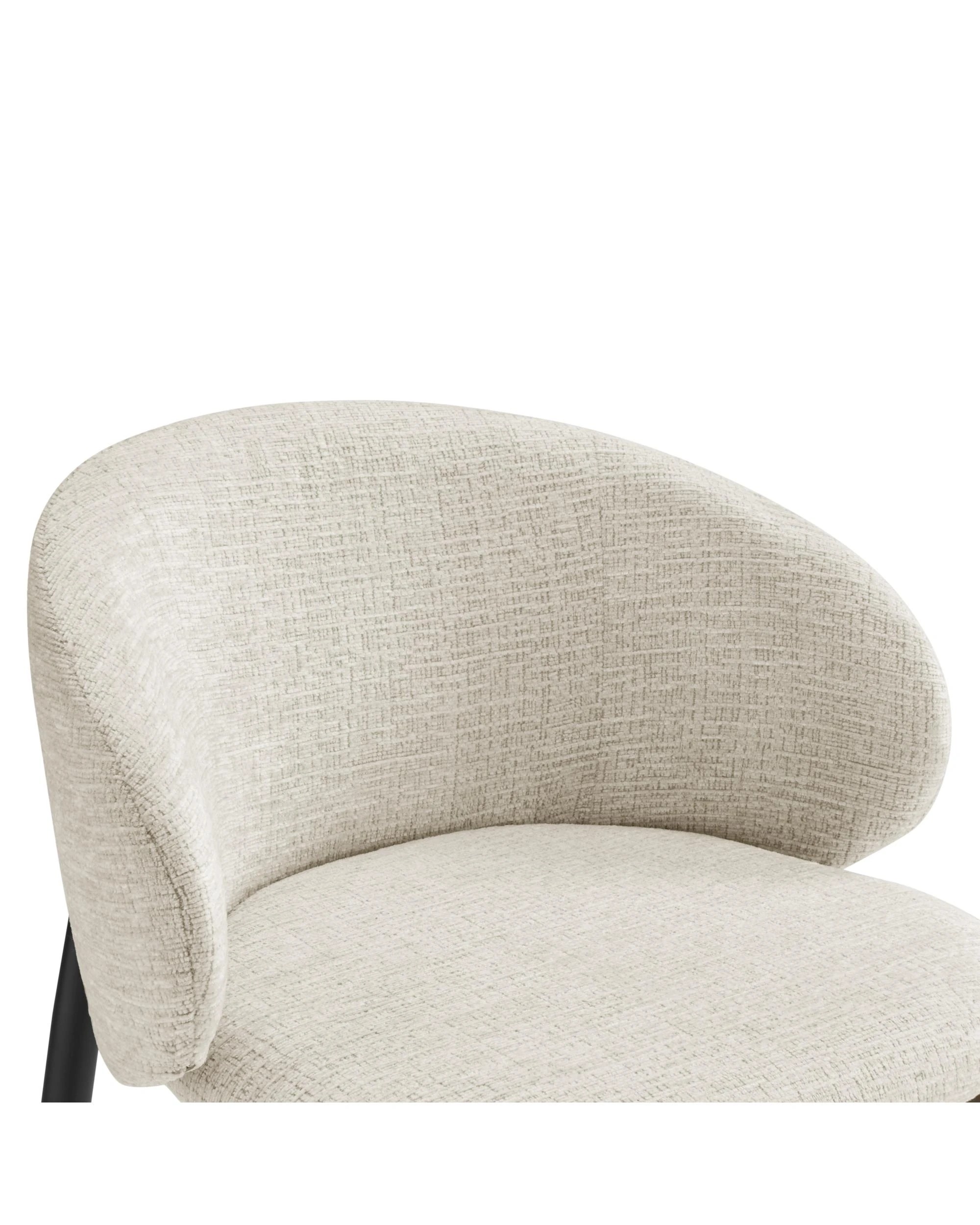 7 Kodu Dining Chairs Pair (Set of 2) - Beige, 7 of 10