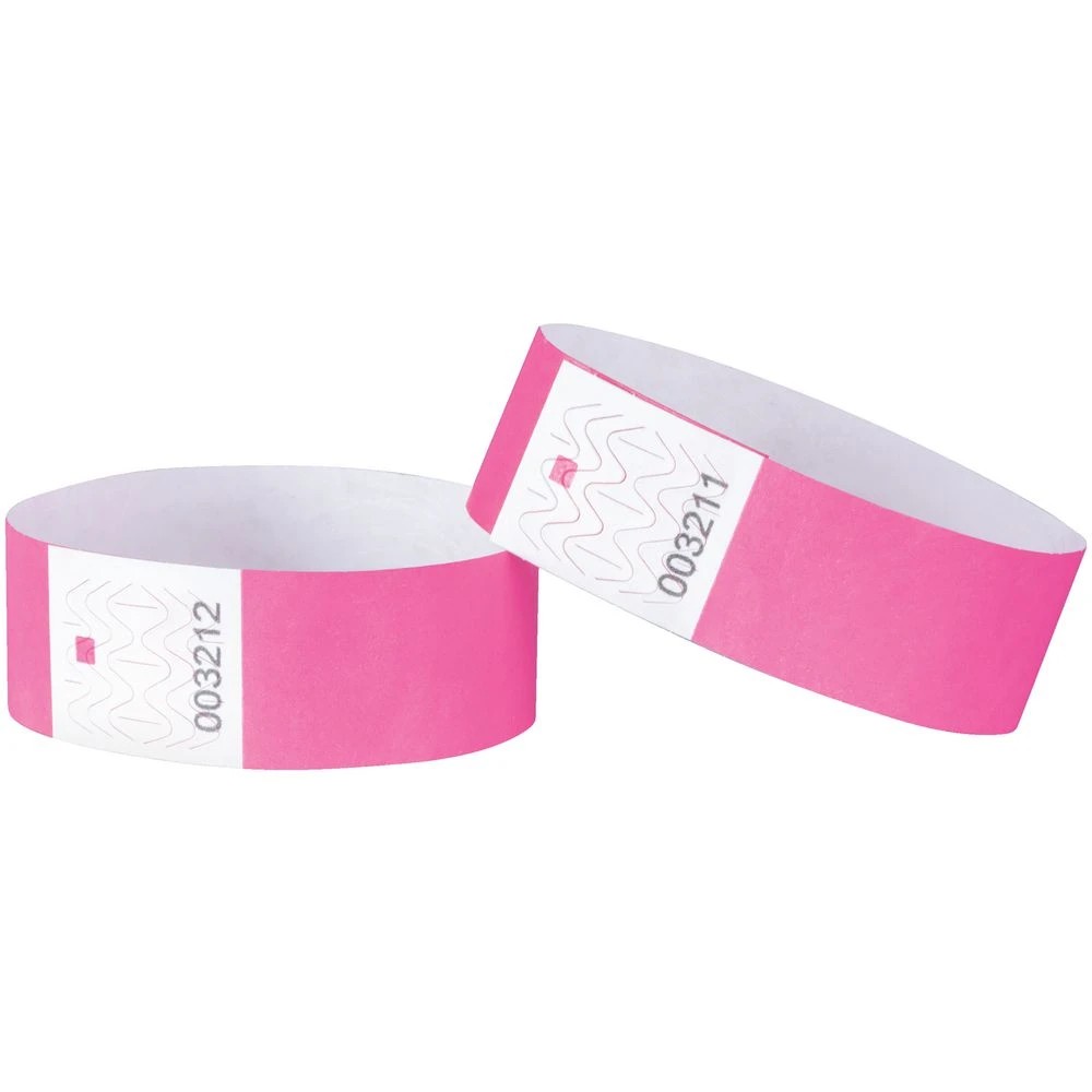 2 J.Burrows Wristbands Pink 10 Pack, 2 of 2