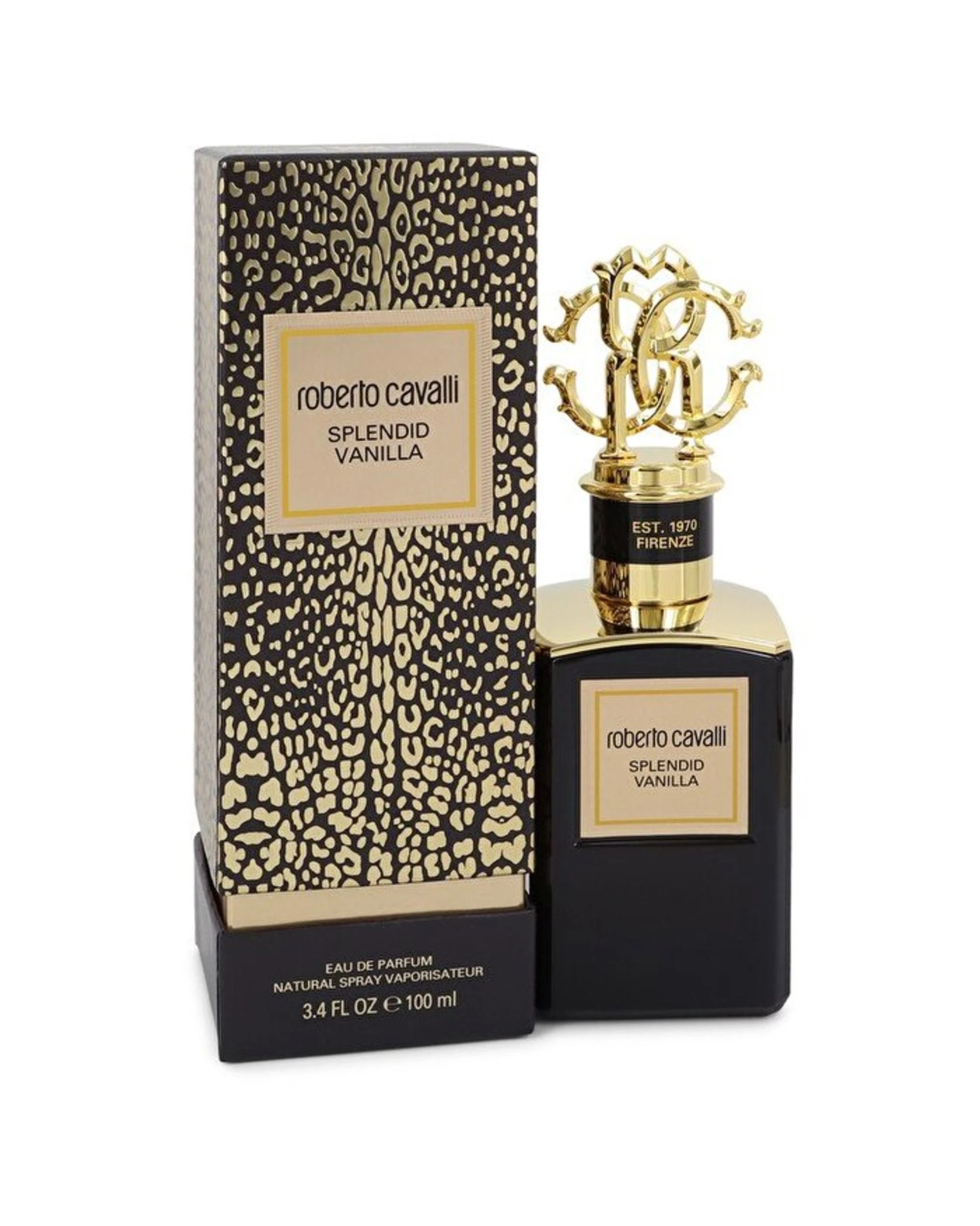 1 Roberto Cavalli Splendid Vanilla Eau De Parfum Spray 100ml/3.4oz, 1 of 1