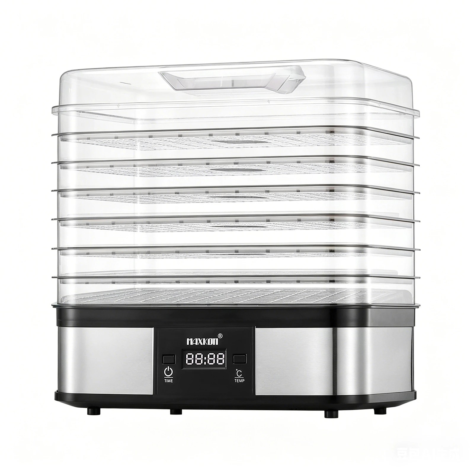 3 Maxkon Digital Food Dehydrator Fruit Meat Vegetable Dryer Beef Jerky Maker with 7 Trays, 3 of 6