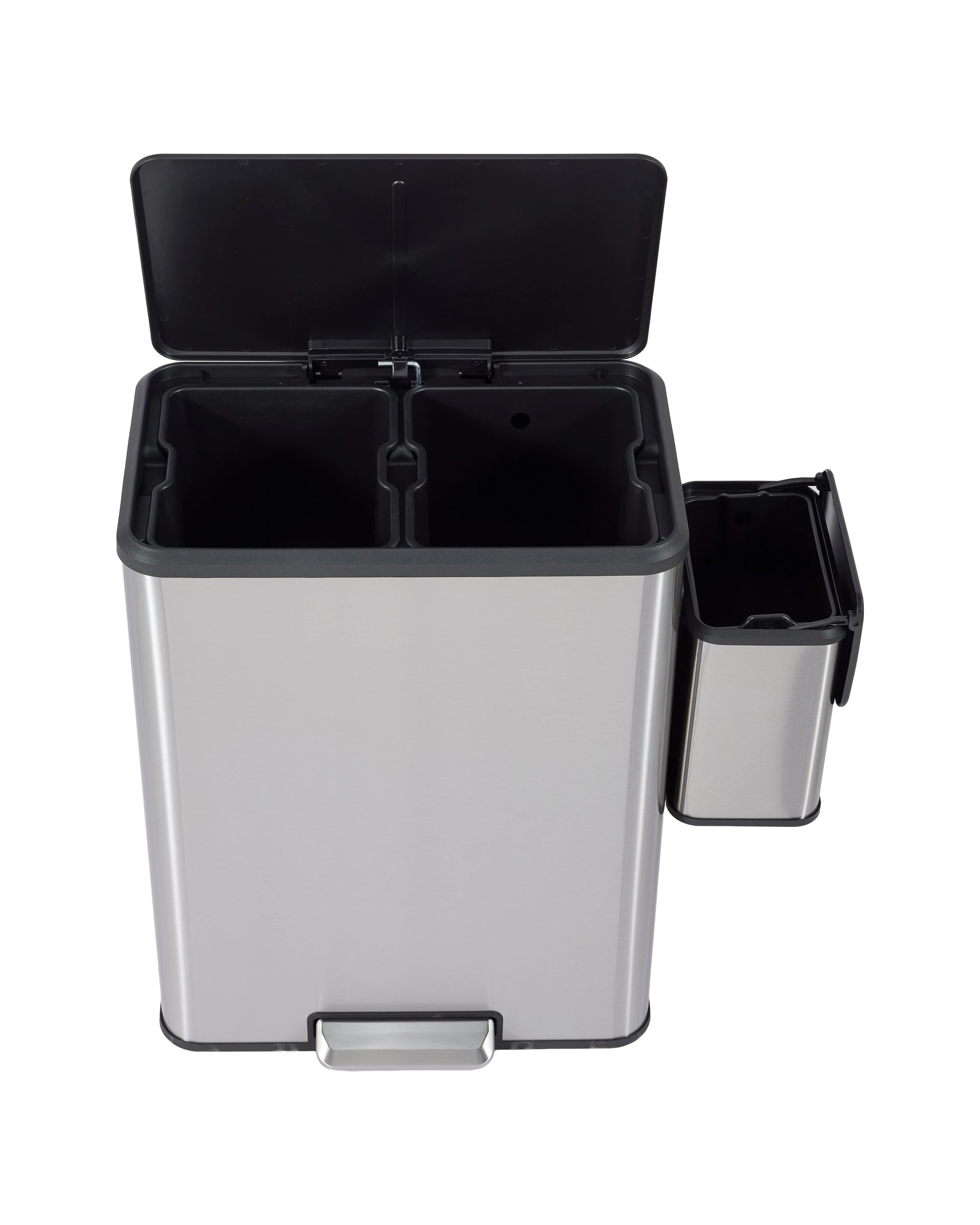 2 60L Stainless Steel Bin with 5L Bin, 2 of 7