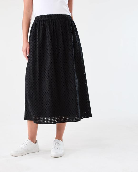 Broderie Maxi Skirt