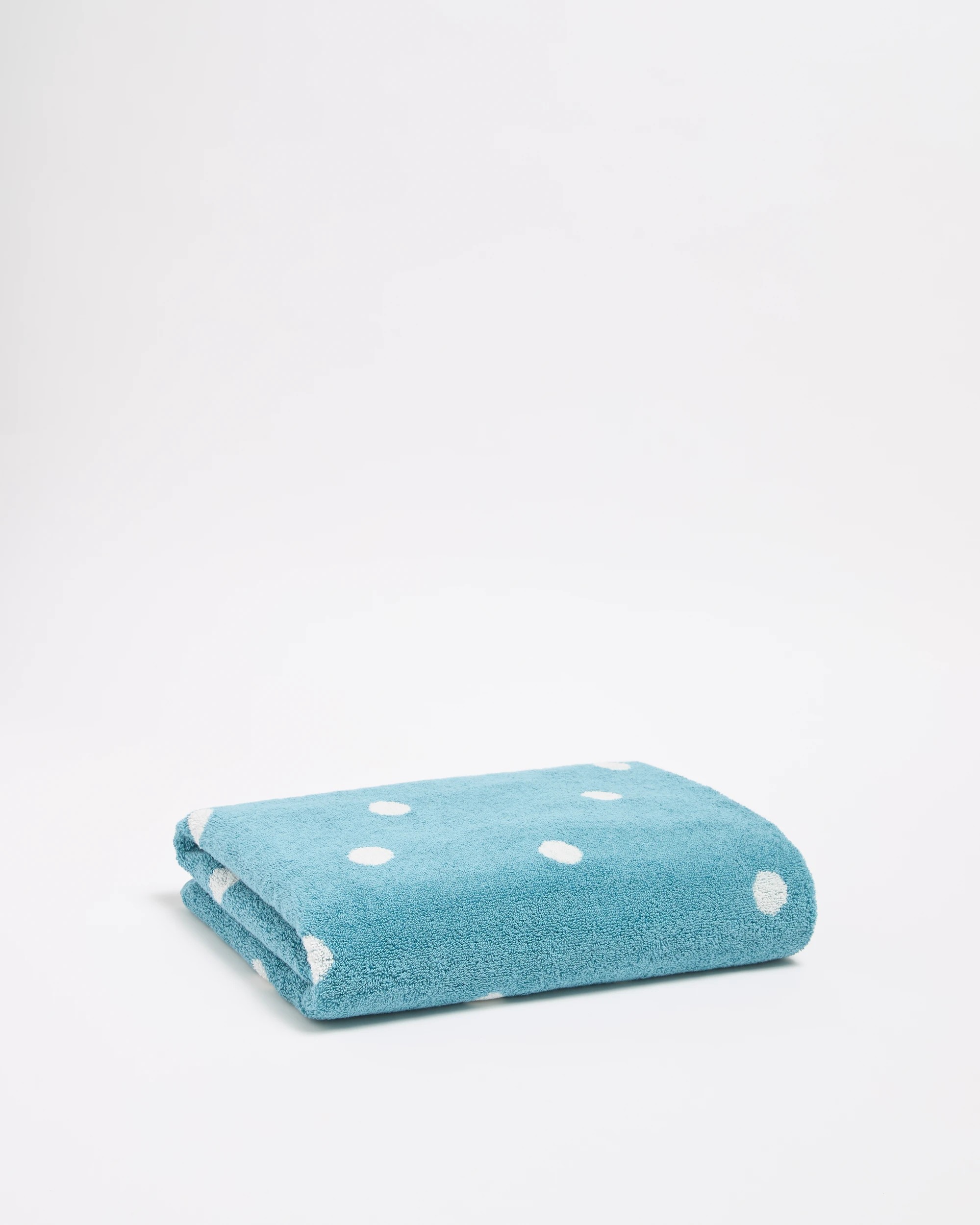 1 Target Senna Australian Cotton Polka Dot Bath Towel - Adriatic Blue - Blue, 1 of 3