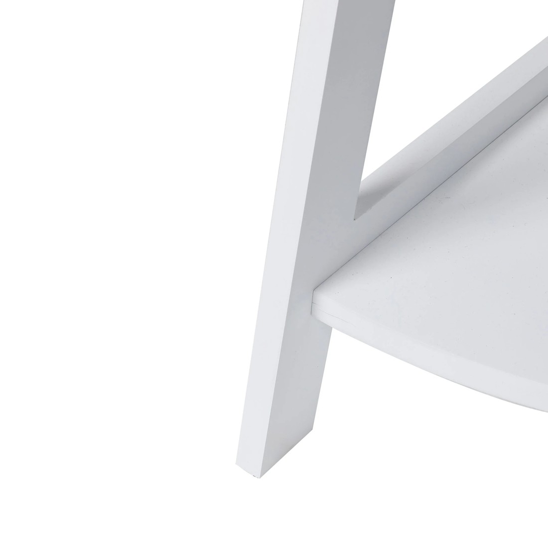 5 Levede 5 Tier Corner Shelf - White, 5 of 6