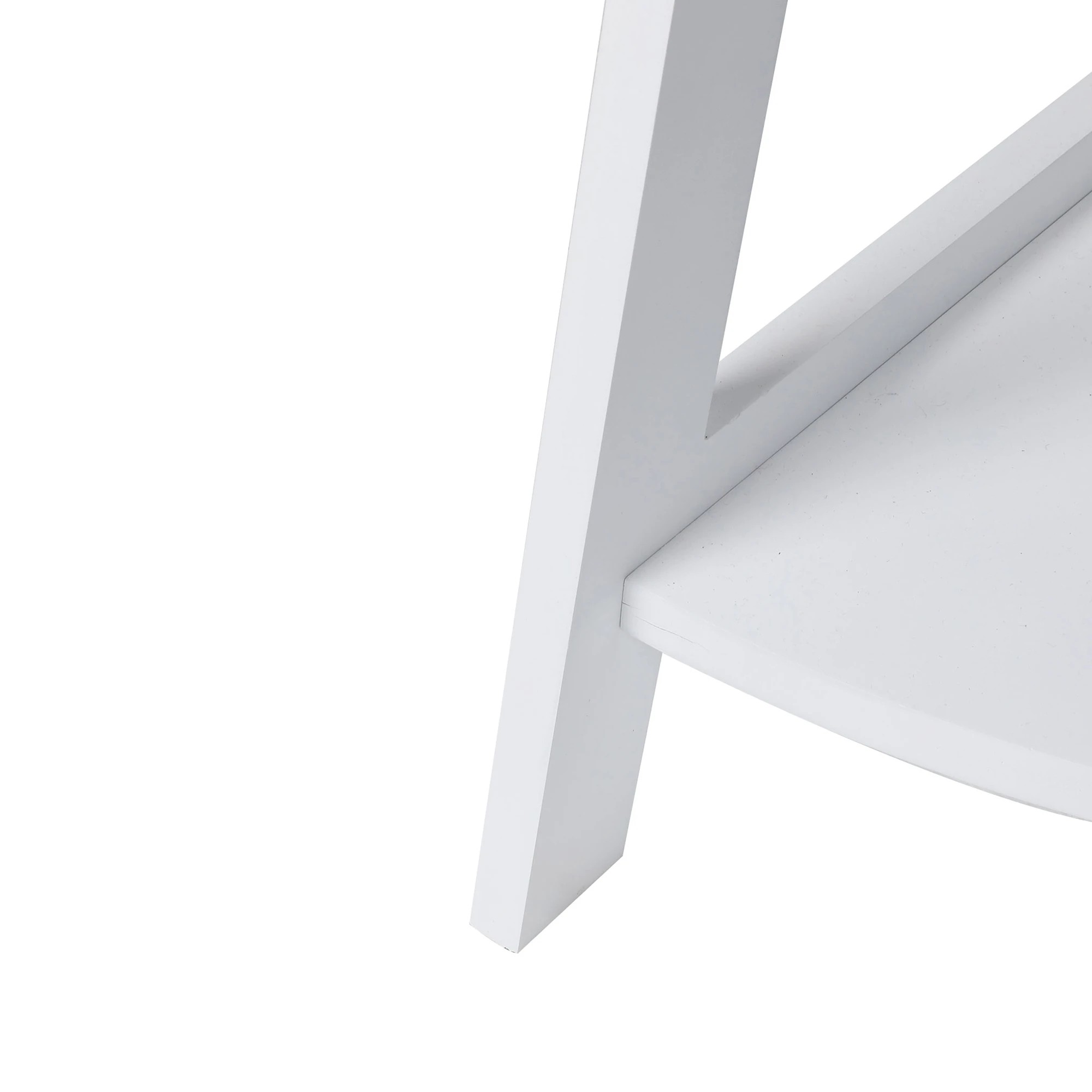 5 Levede 5 Tier Corner Shelf - White, 5 of 6