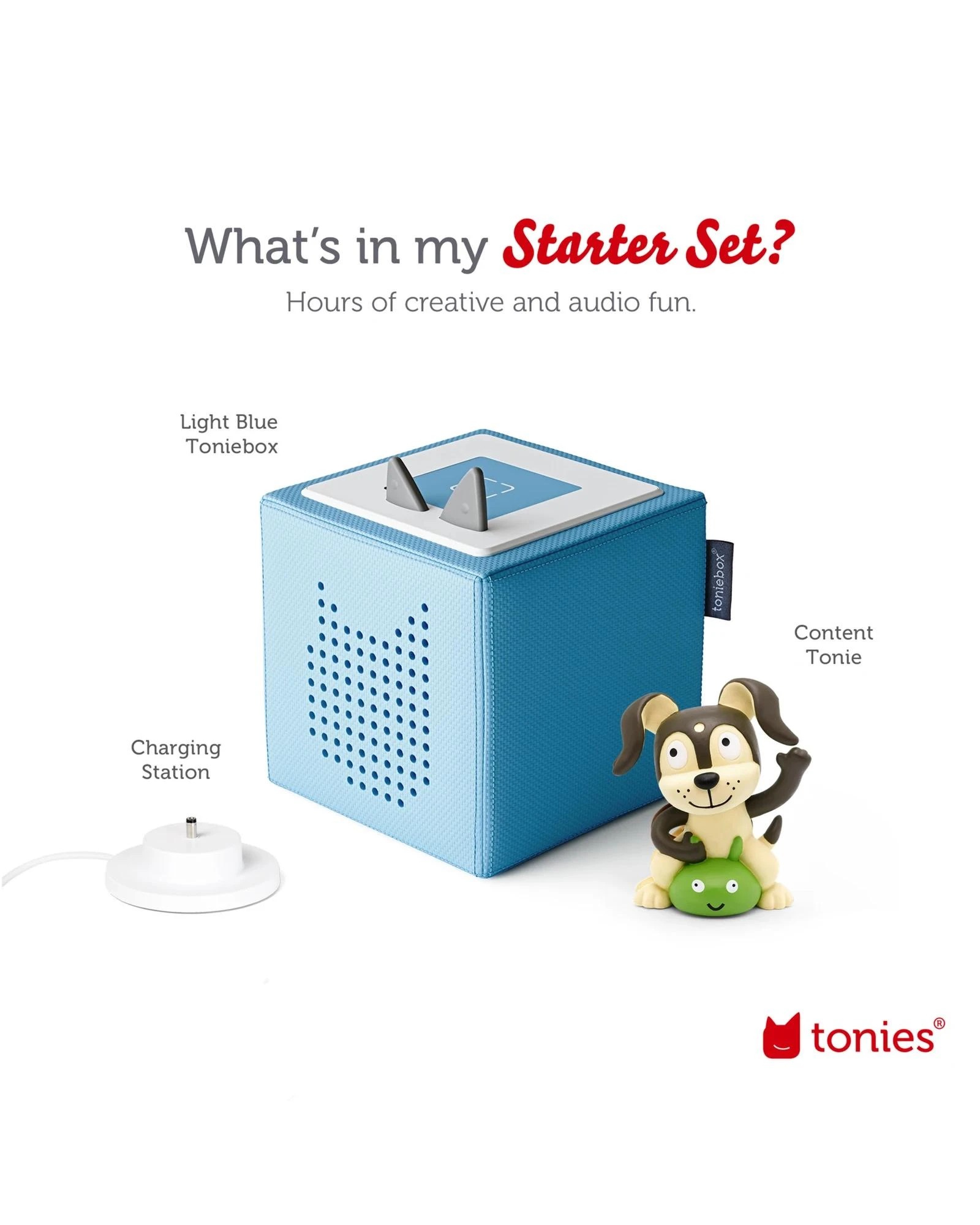 5 Tonies - Toniebox - Playtime Puppy Starter Set - Light - Blue, 5 of 9