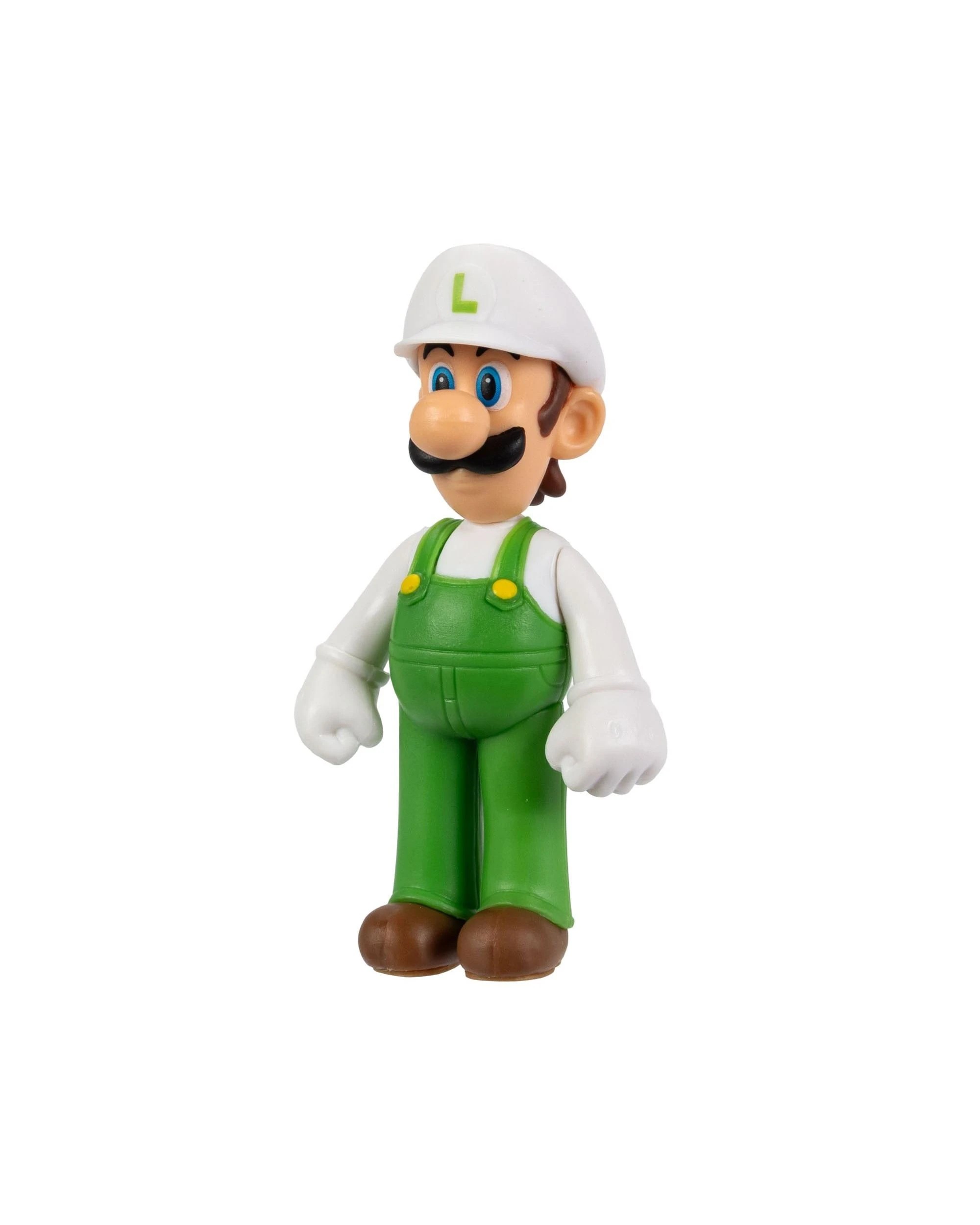 4 Super Mario 2.5 inch Fire Luigi Figure, 4 of 8