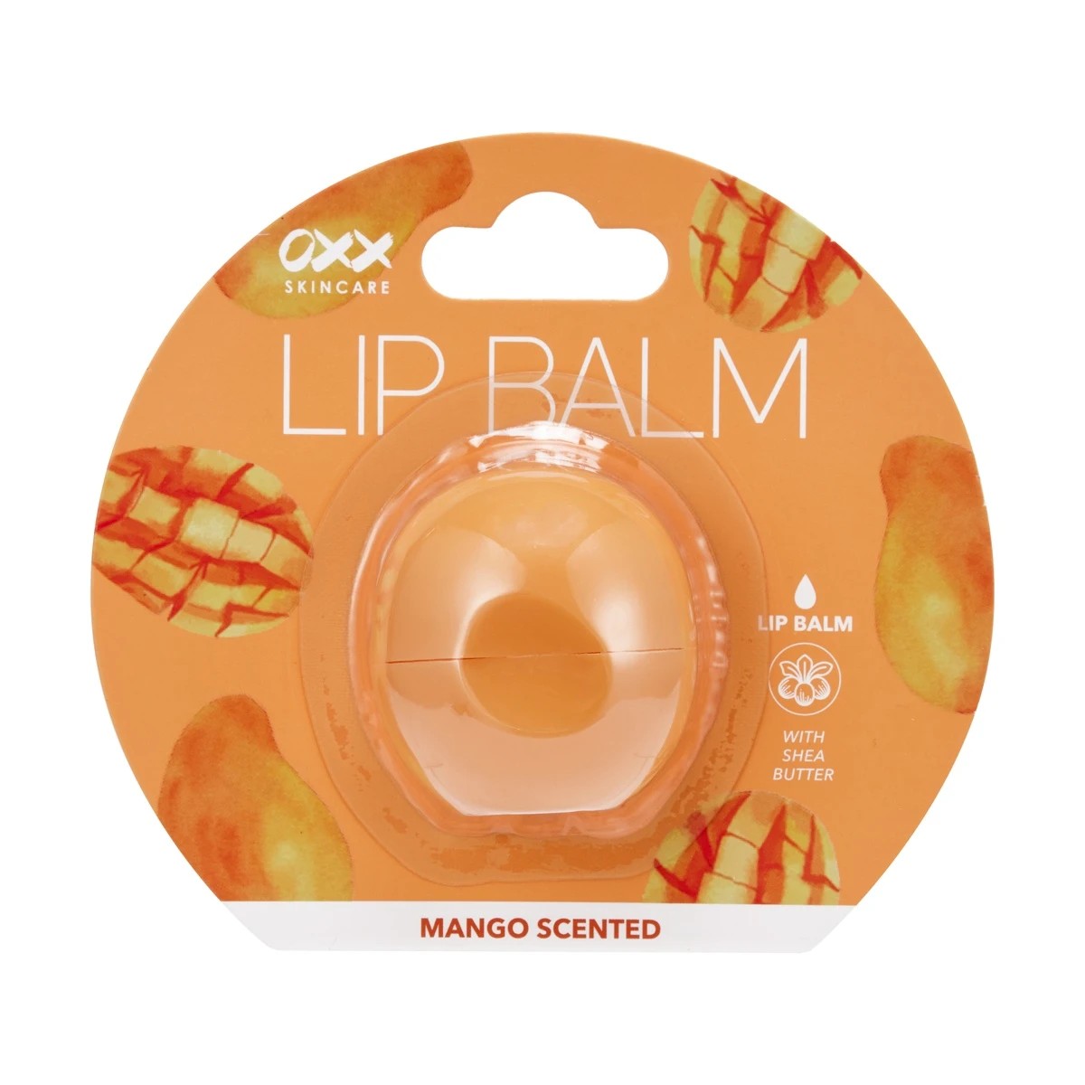 1 OXX Skincare Lip Balm - Mango Scented and Shea Butter, 1 of 9