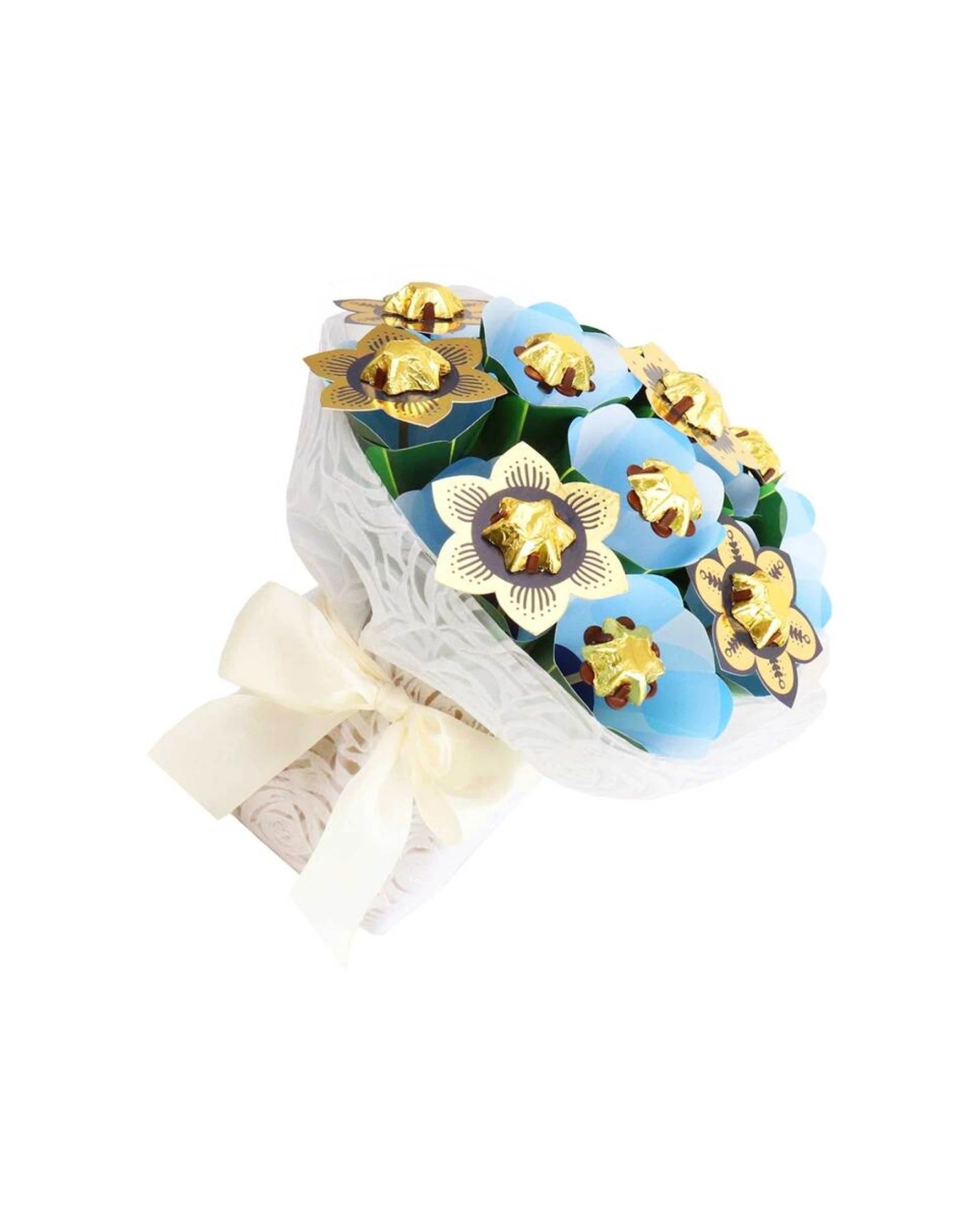 1 Edible Blooms Starry Night Chocolate Bouquet Gift Mixed Flavours Small Elegant - Multi, 1 of 2