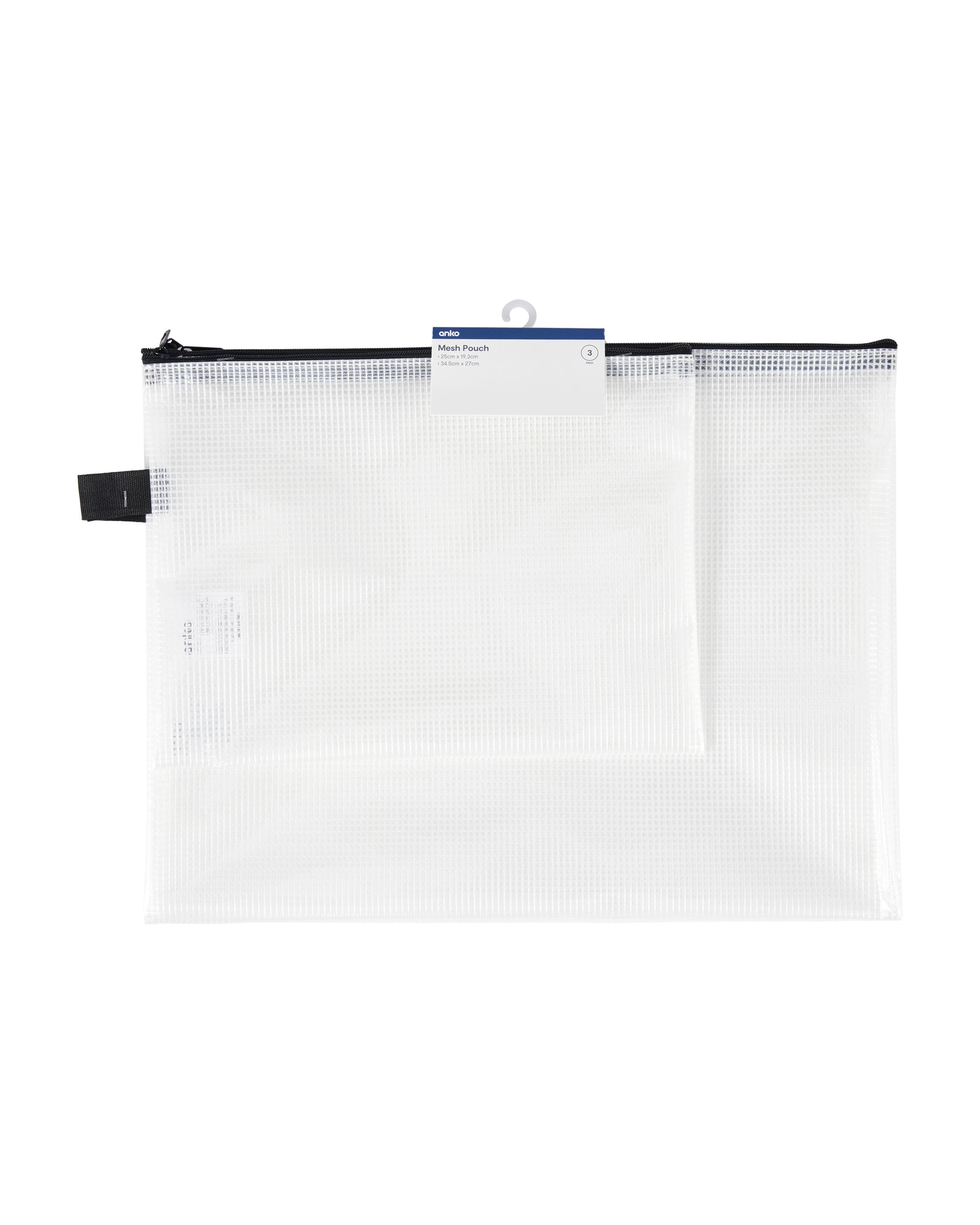 4 3 Pack Mesh Pouch, 4 of 4