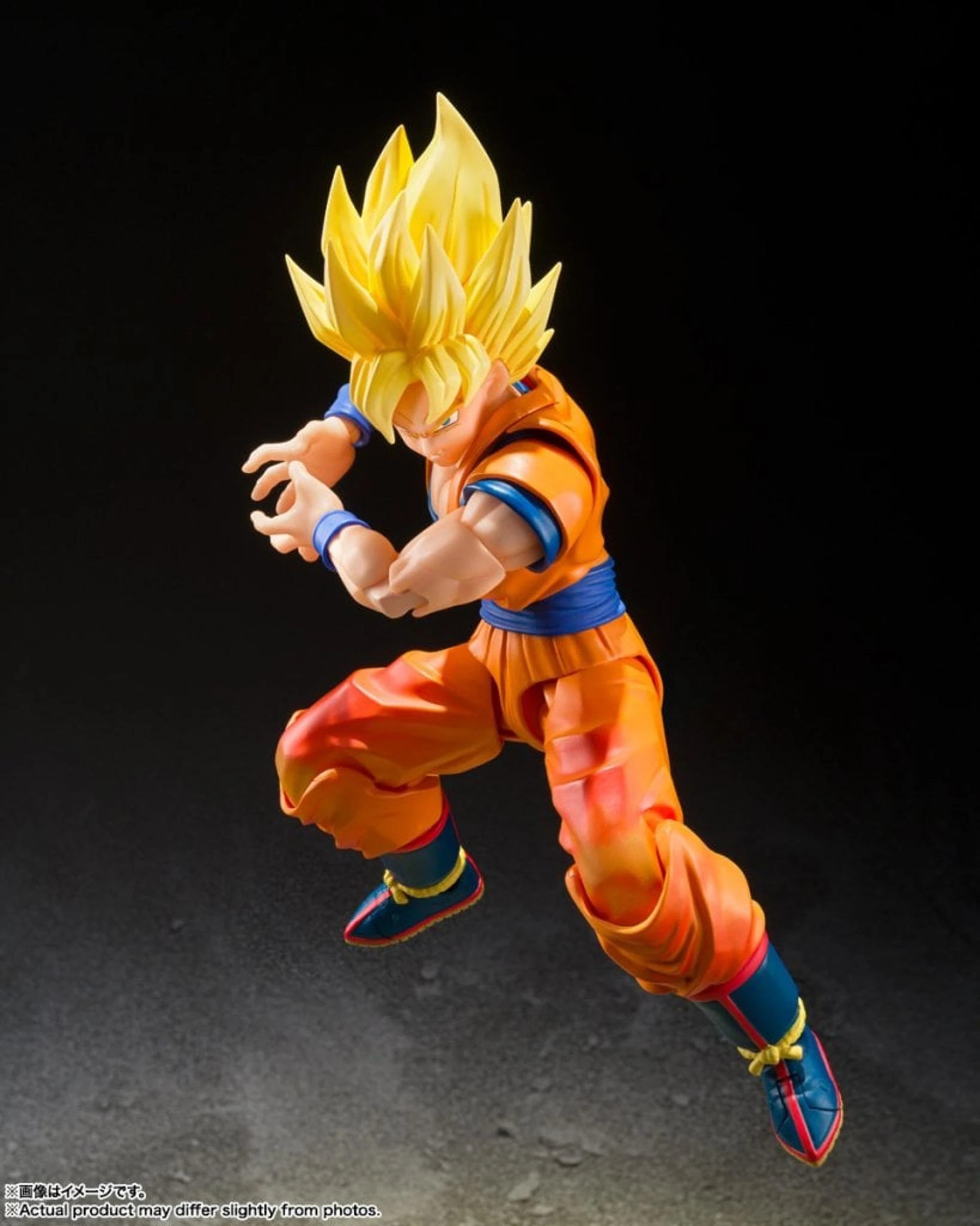 5 Tamashii Nations S.H.Figurarts Dragon Ball Z Super Saiyan Son Goku Figure, 5 of 8
