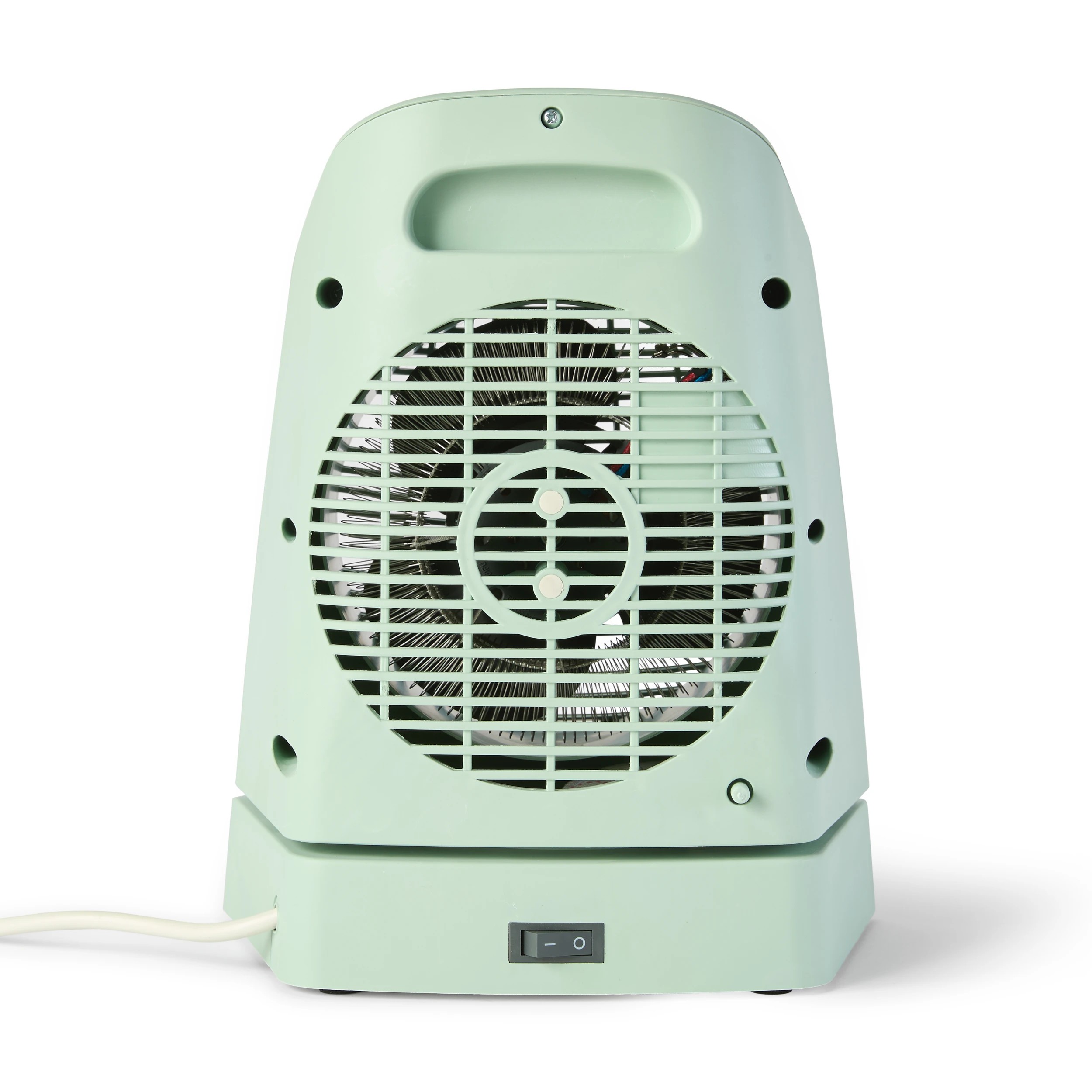 5 Oscillating Fan Heater - Green, 5 of 7
