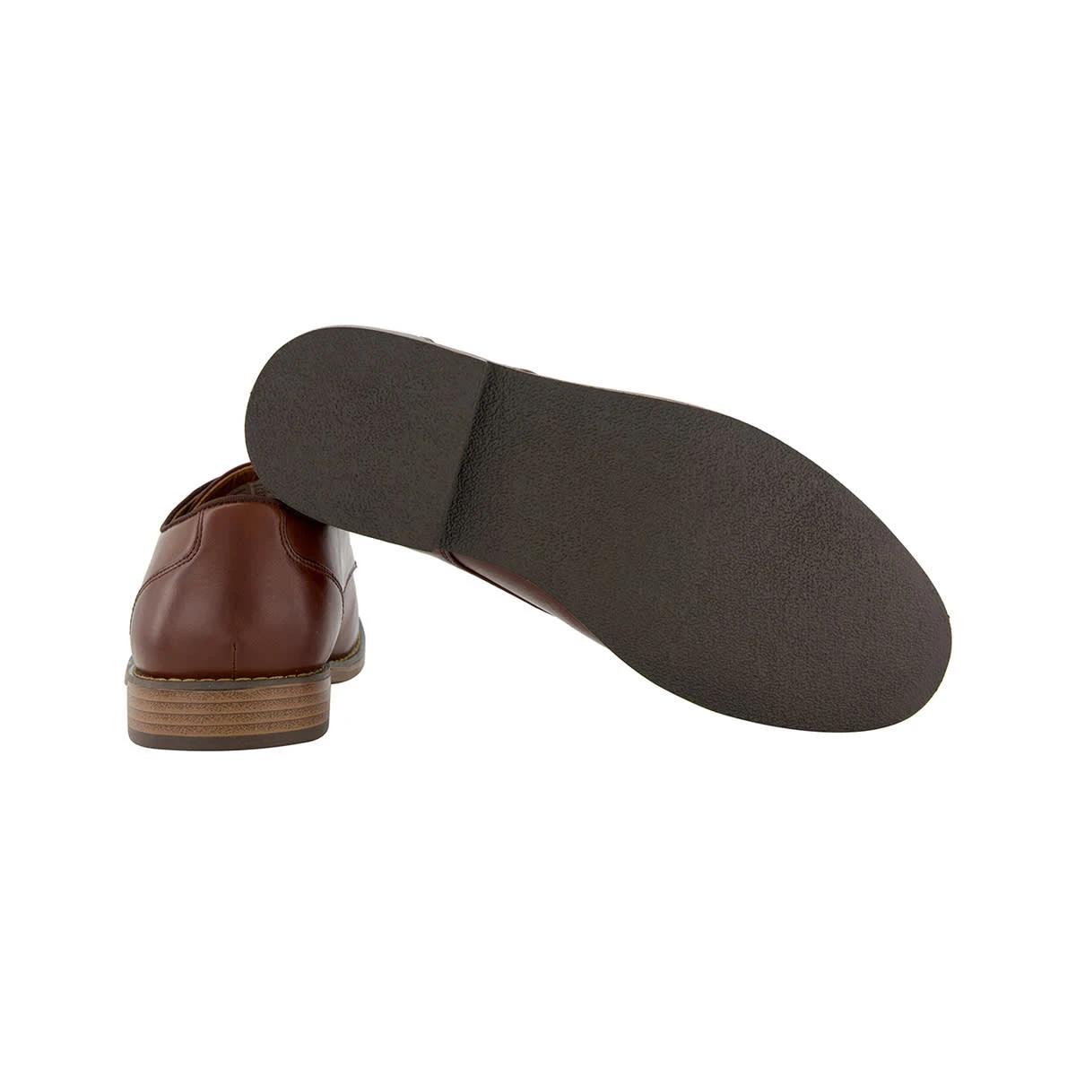 4 Burnished Toe Dress Shoes RICH BROWN, 4 of 5