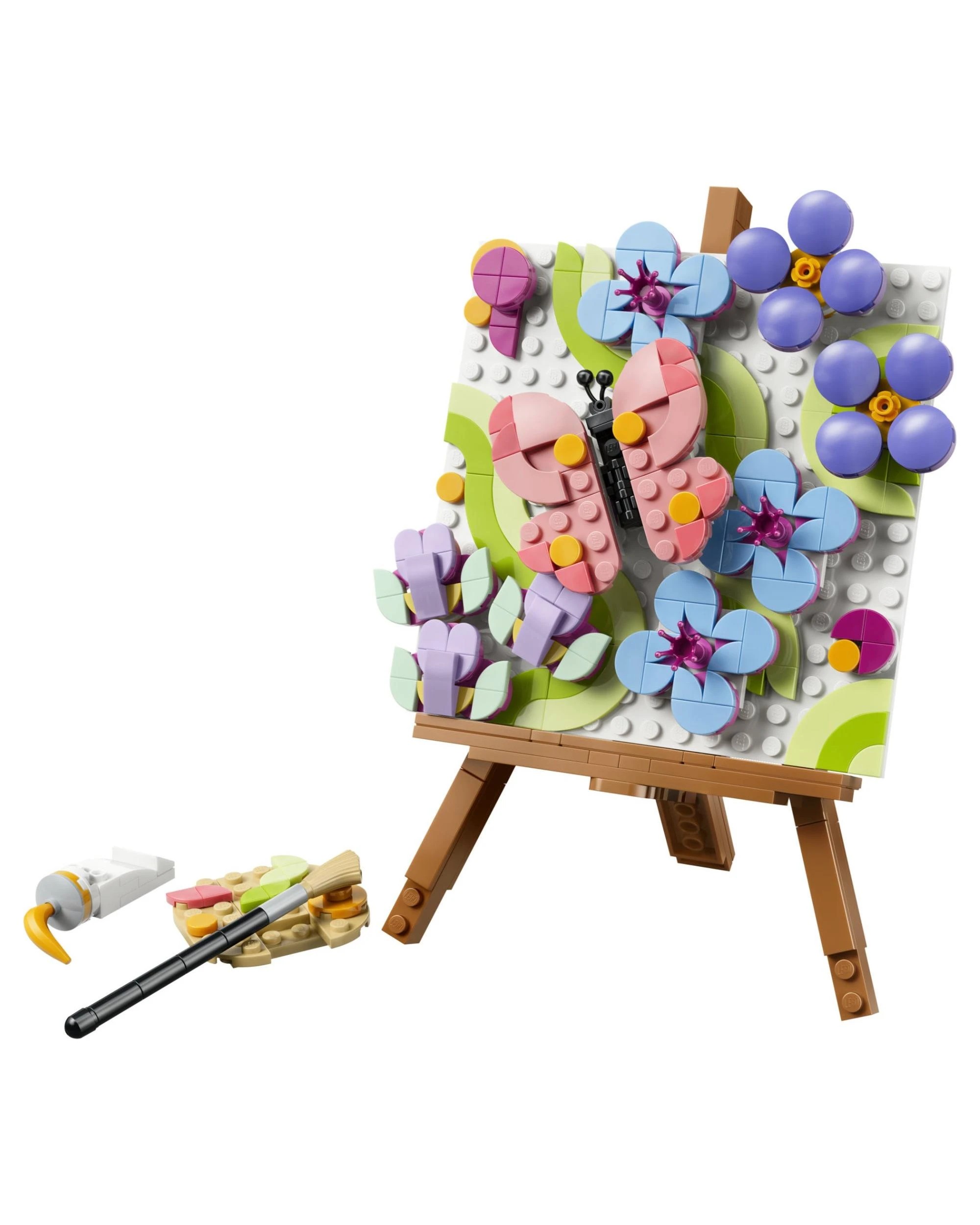 2 LEGO Creator 3 in 1: Floral Art Decor Painting - 31390, 2 of 9