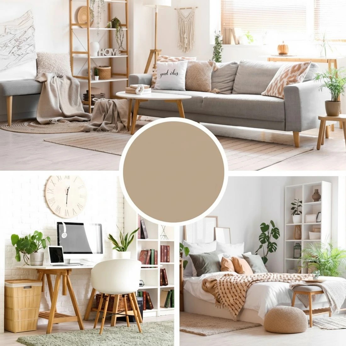 7 Artiss 6 Chest of Drawers Dresser Table Pine - Natural, 7 of 8