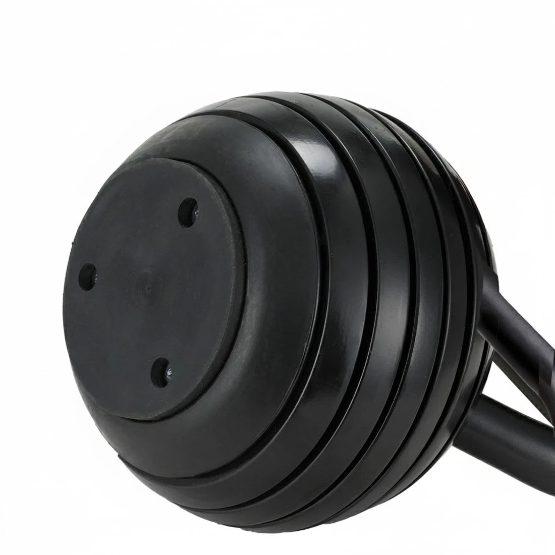 6 Everfit 18kg Adjustable Kettlebell Set Portable Kettle Bell Weight Dumbbells 10lbs 40lbs - Black, 6 of 6