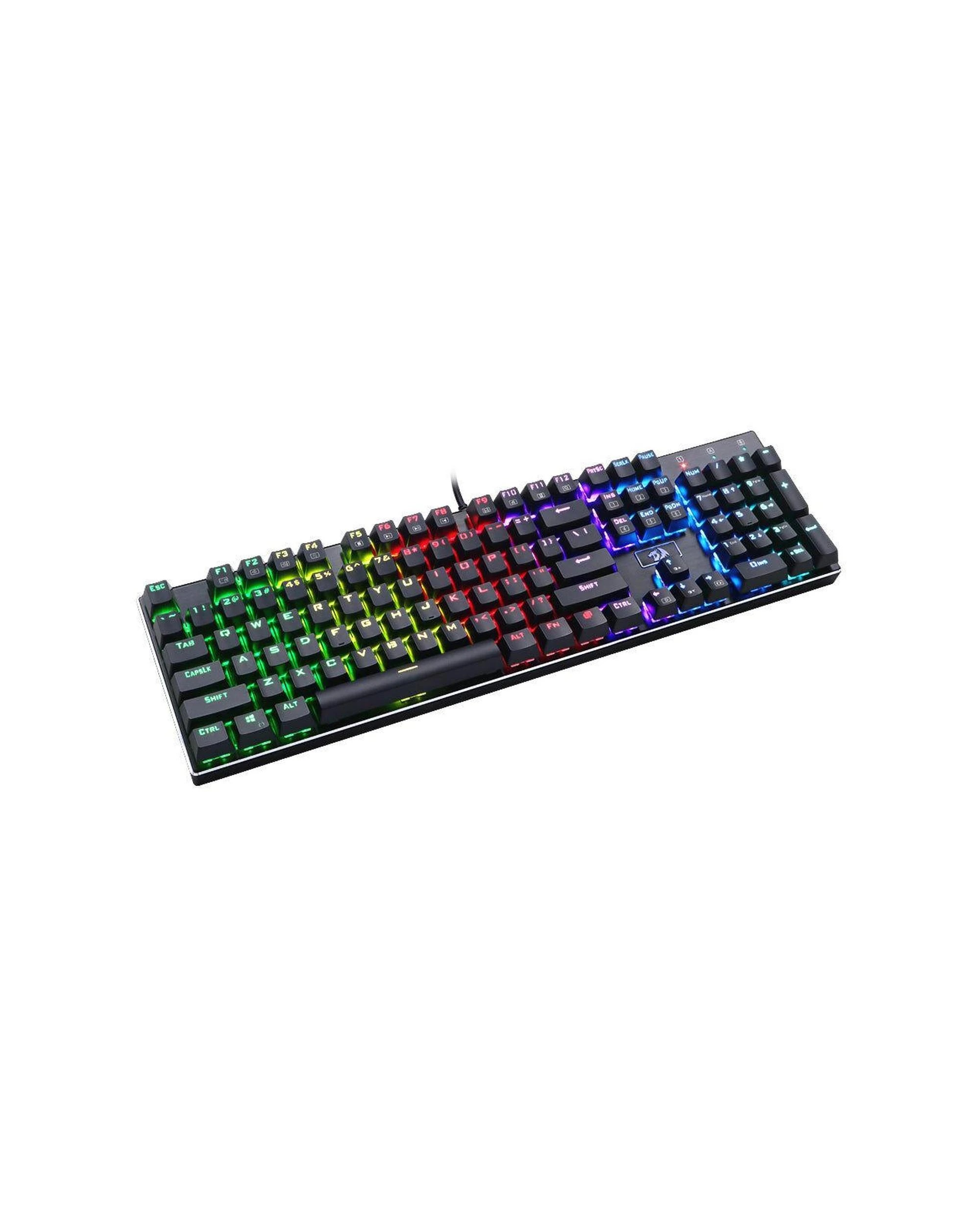 2 Redragon K556RGB Devarajas Black Metal FullSize Wired Mechanical Keyboard, 2 of 8