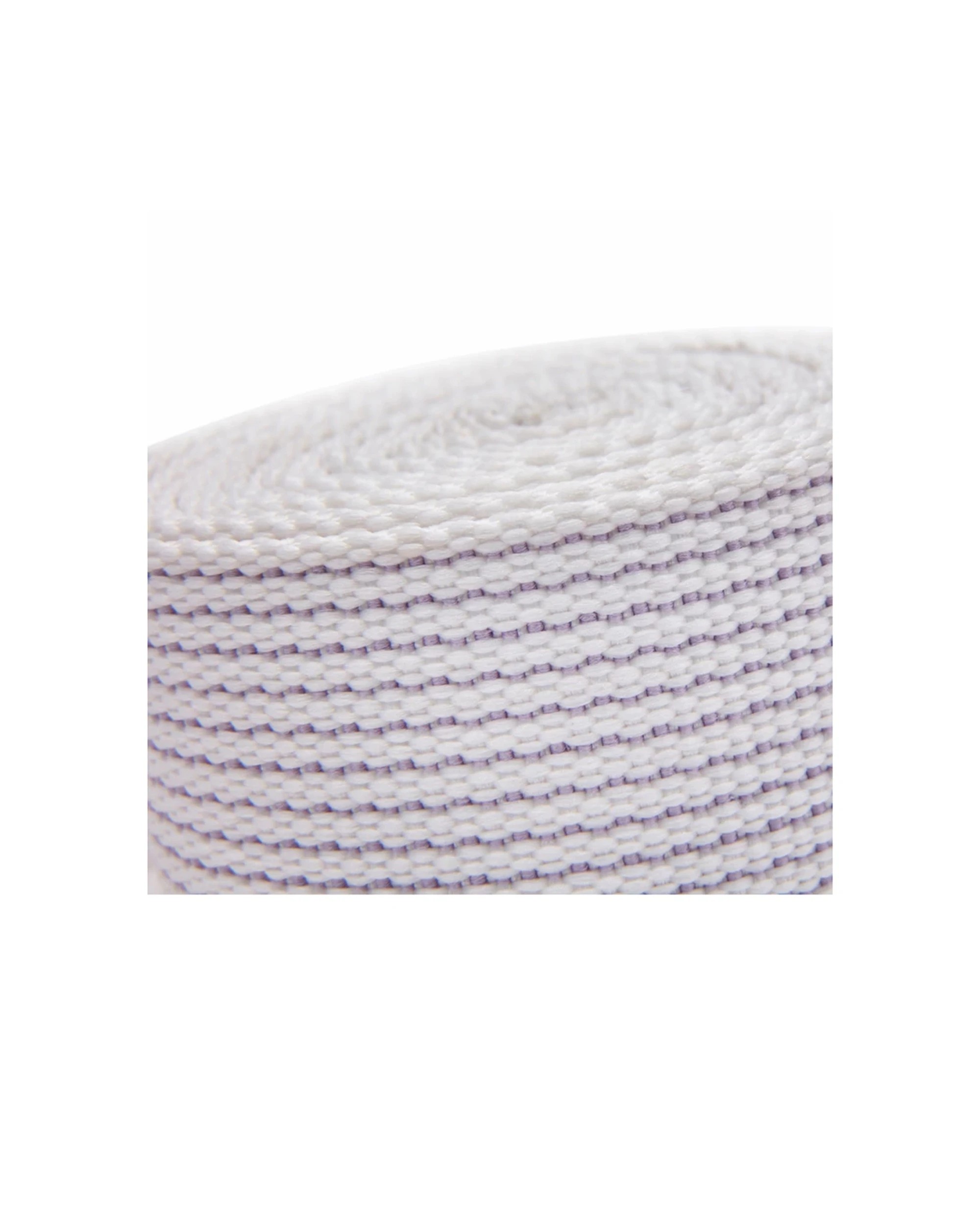 7 Adidas Yoga Strap 2.5m Adjustable Metal D Buckle Durable Woven Anti-Slip - White, 7 of 9