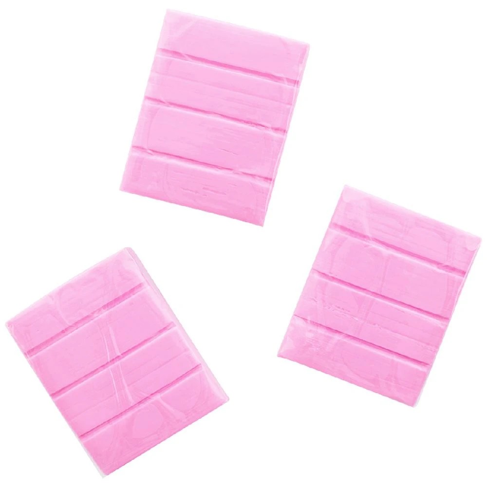 3 Born Oven Bake Polymer Clay Blush Pink 3 Pack, 3 of 4