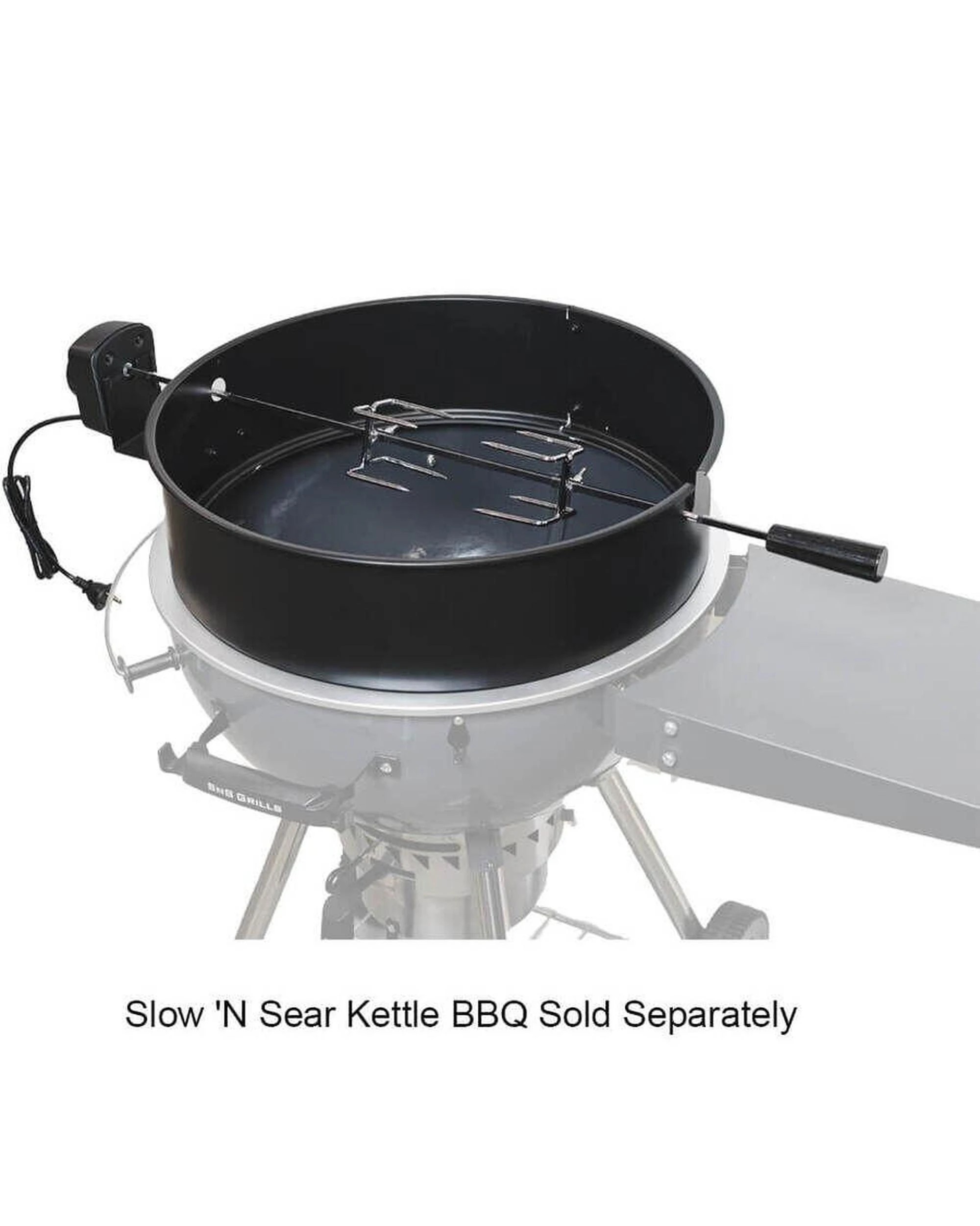 3 Flaming Coals 57cm Kettle Rotisserie Kit, 3 of 10