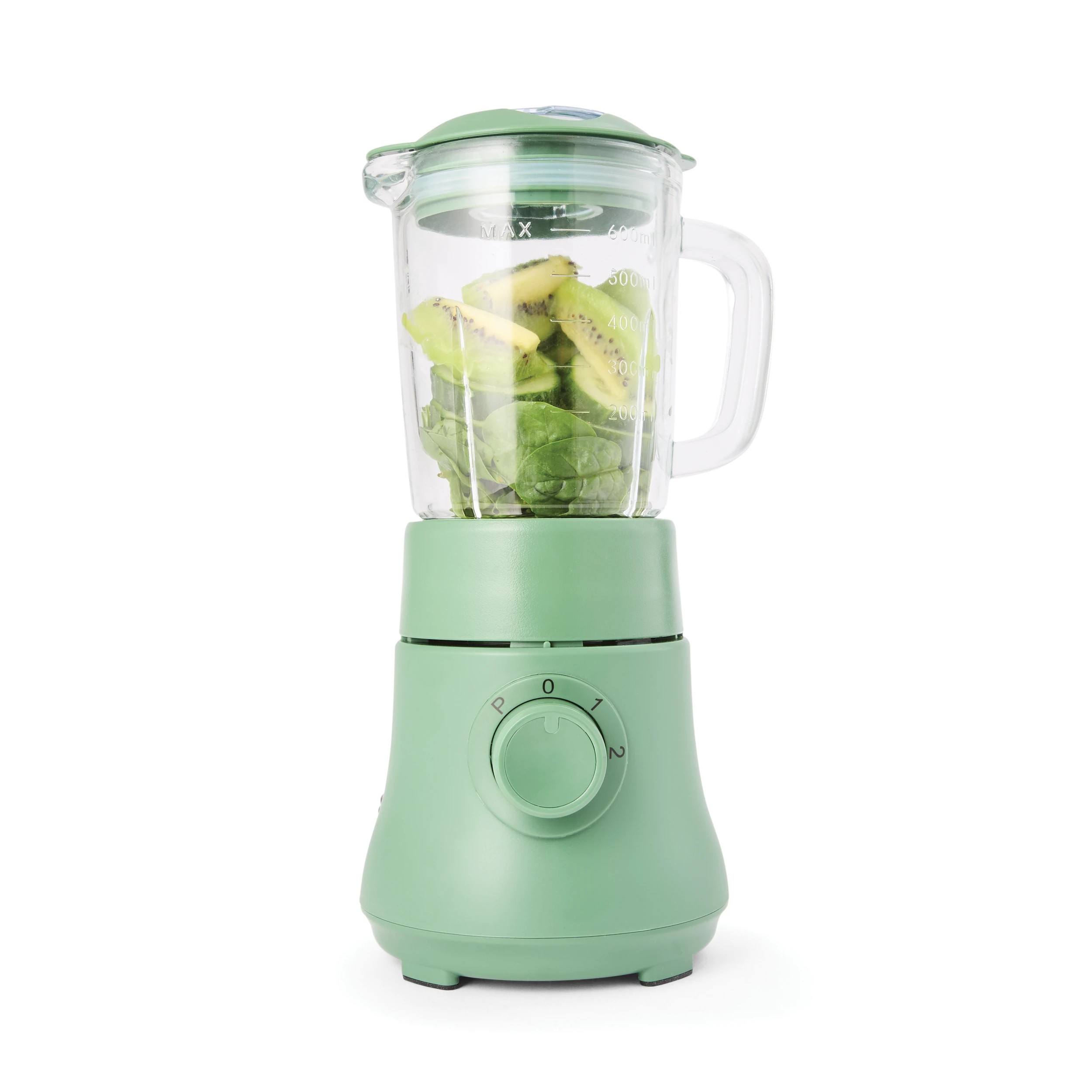 1 600ml Blender Pack - Green, 1 of 10