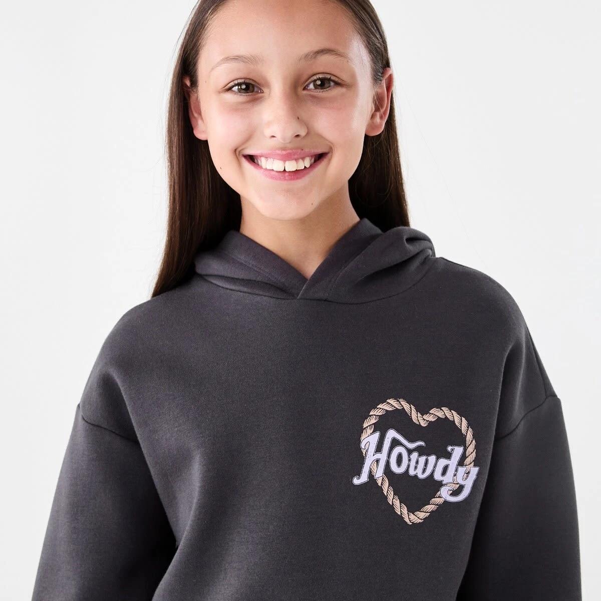 3 Oversized Hoodie Grey Howdy, 3 of 6