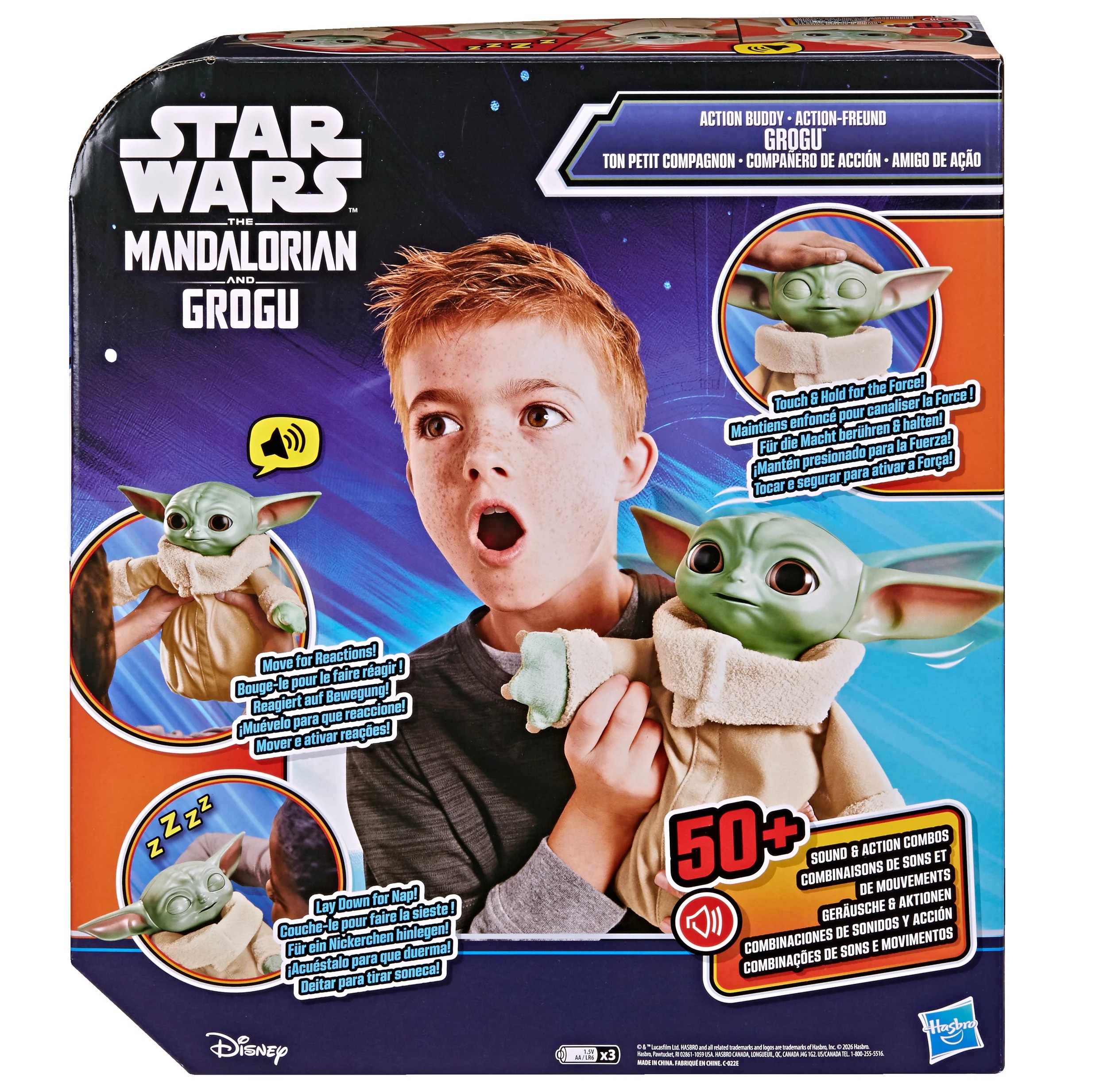 2 Star Wars the Mandalorian and Grogu Action Buddy Figure, 2 of 3