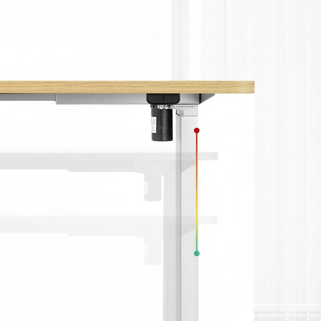 4 Artiss Electric Treadmill with 120cm Automatic Standing Desk Walking Pad 400mm - Multi, 4 of 5