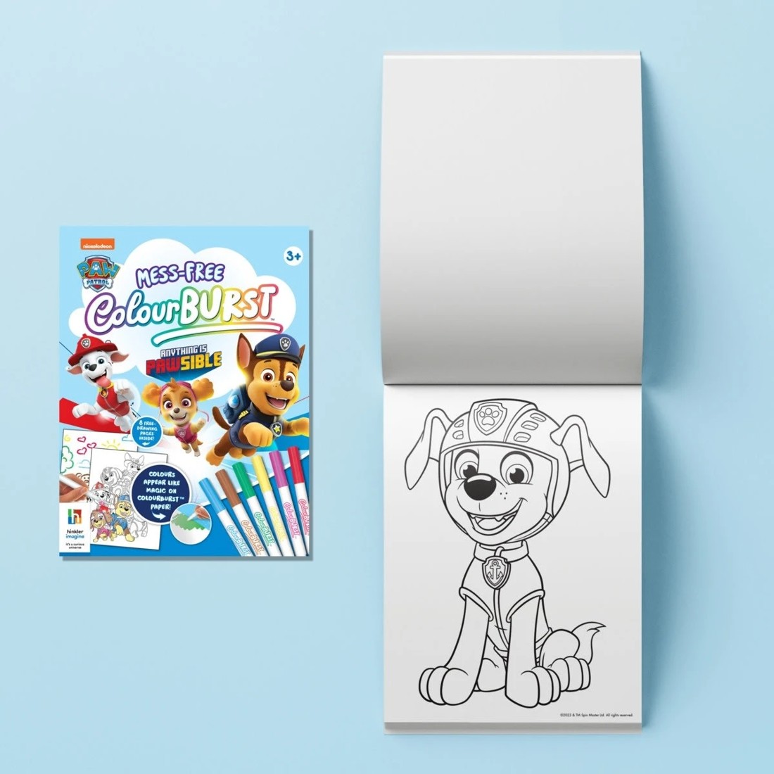 3 INKredibles Nickelodeon PAW Patrol ColourBurst Mess-Free Activity Kit - Book, 3 of 8