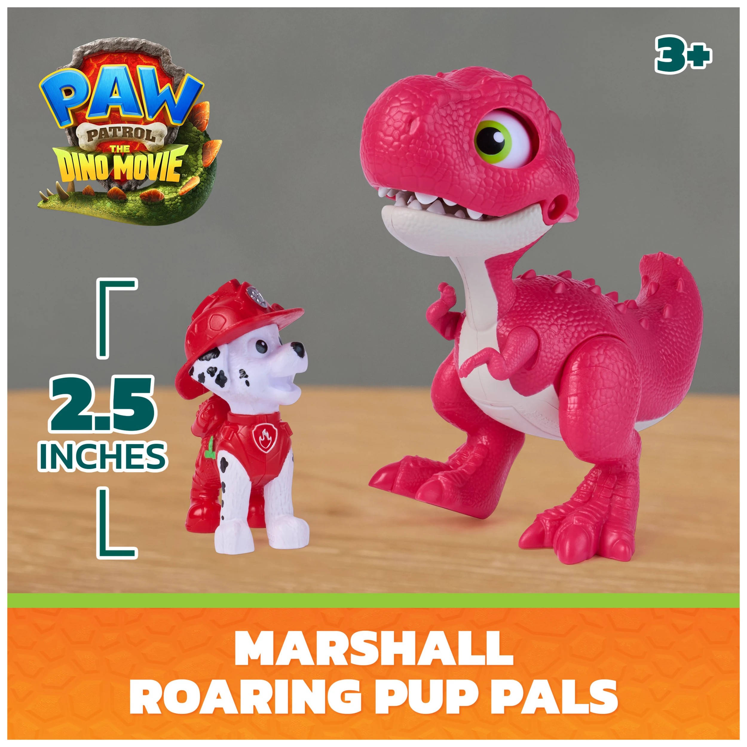 5 PAW Patrol The Dino Movie Roaring Pup Pals - Assorted, 5 of 10