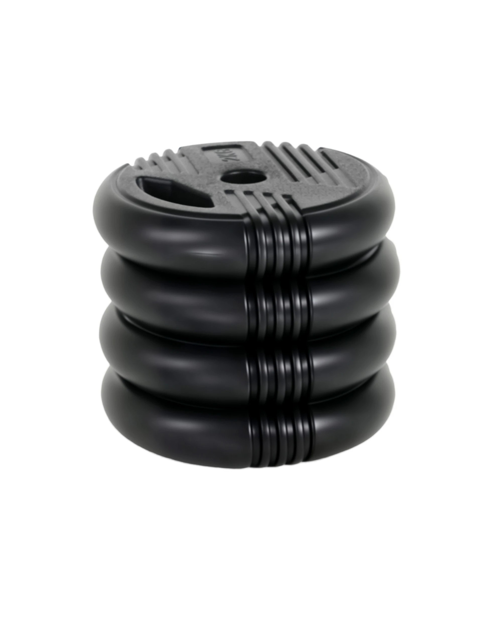 10 Advwin 15kg Adjustable Dumbbells - Black, 10 of 10