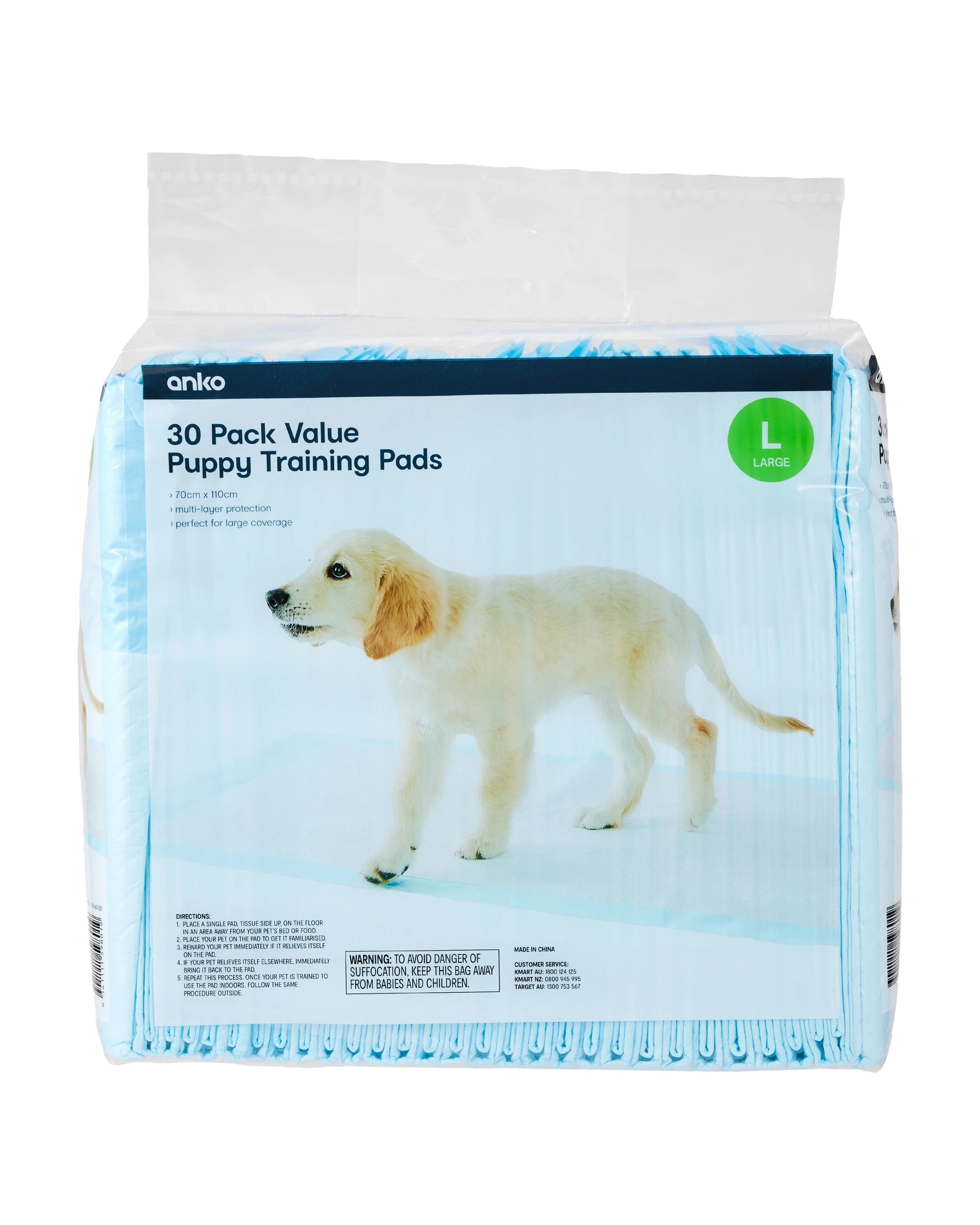 1 30 Pack Puppy Pads - Large, 1 of 5