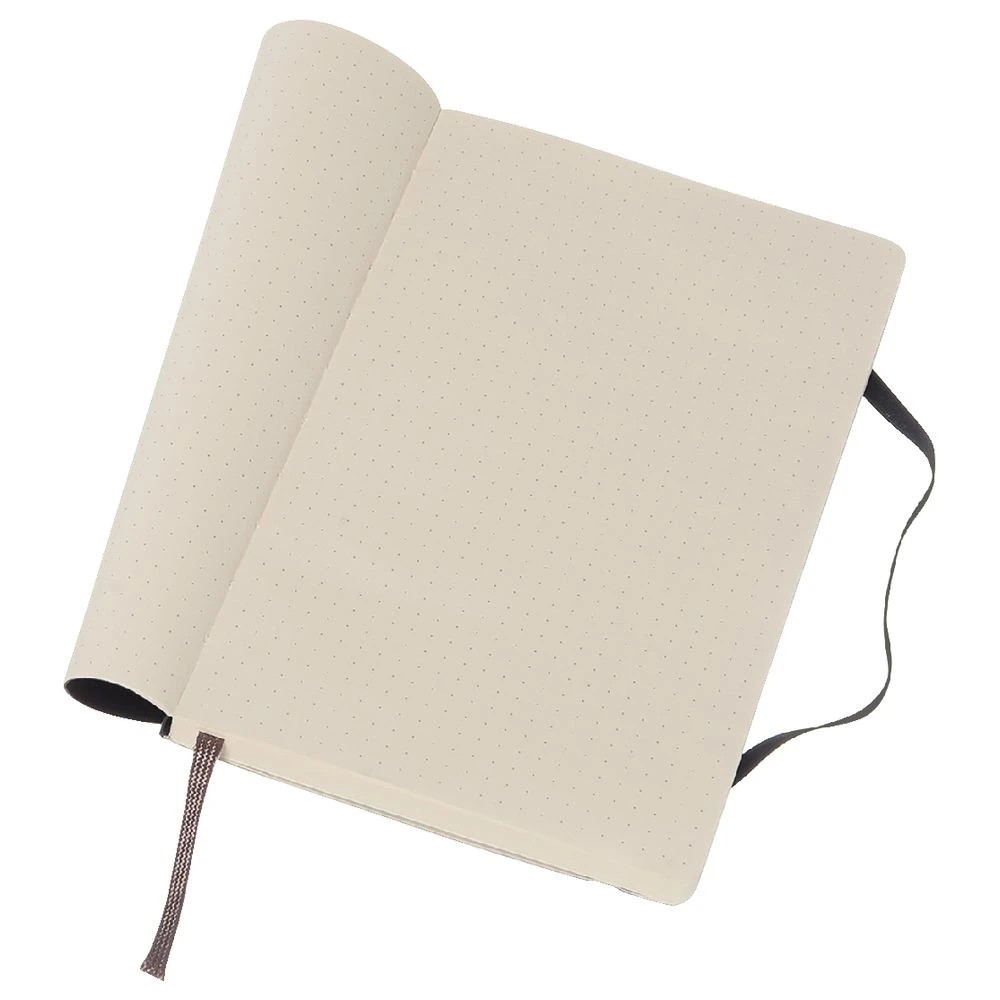 3 Moleskine Soft Cover Large Notebook Dot Grid Black, 3 of 6