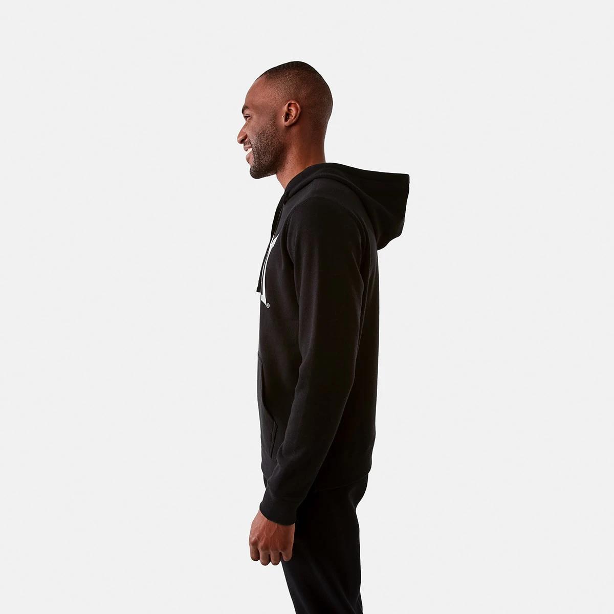 2 Everlast Mens Classic Sport Hoodie Black, 2 of 9