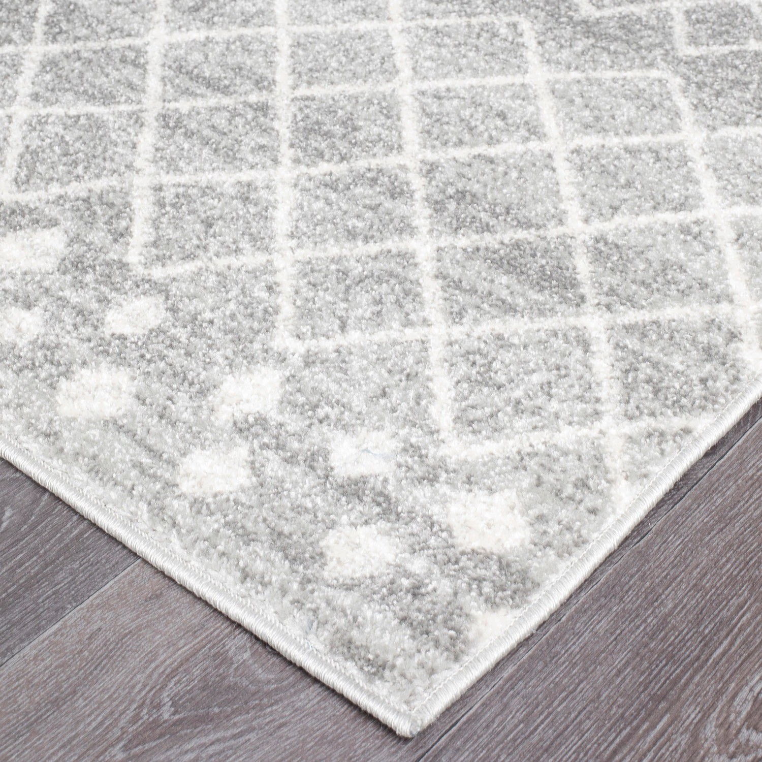 3 Common Ground Rugs Bluebay 454 290x200cm - Large Floor Rug - Silver, 3 of 6