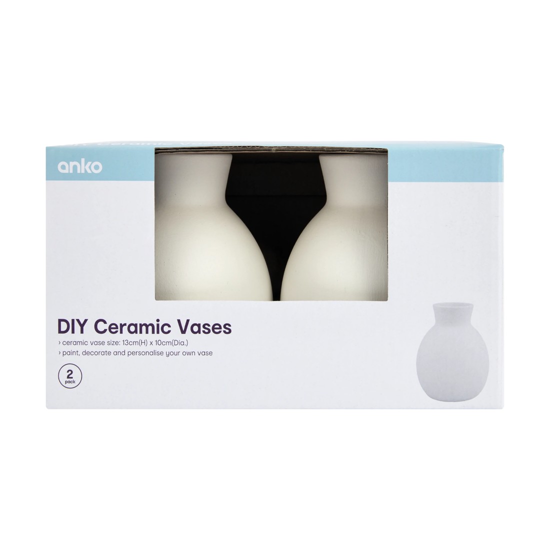 1 DIY Ceramic Vases, 1 of 3