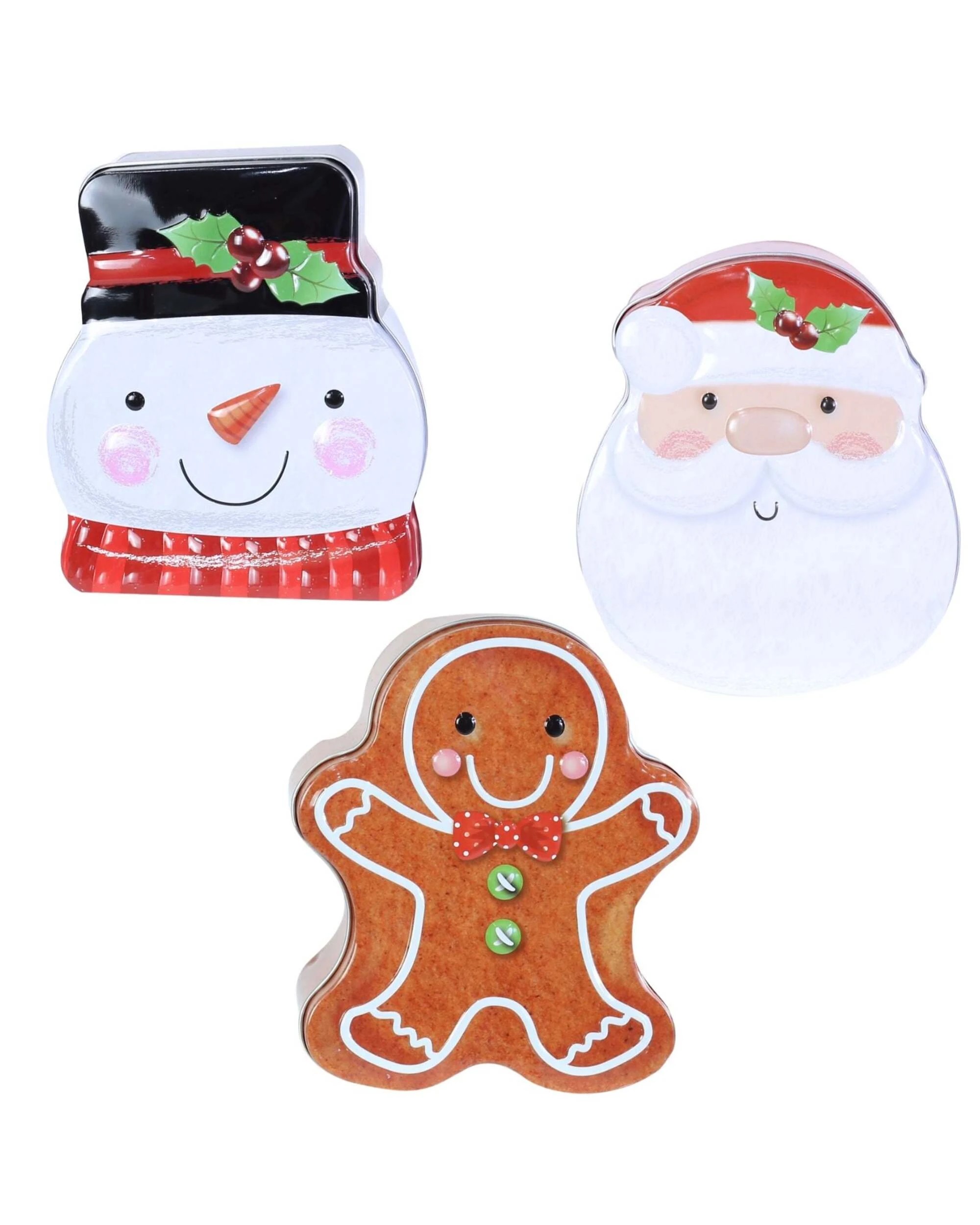 1 Uncle Bills Jolly Christmas Character Gift Tin - Assorted, 1 of 5