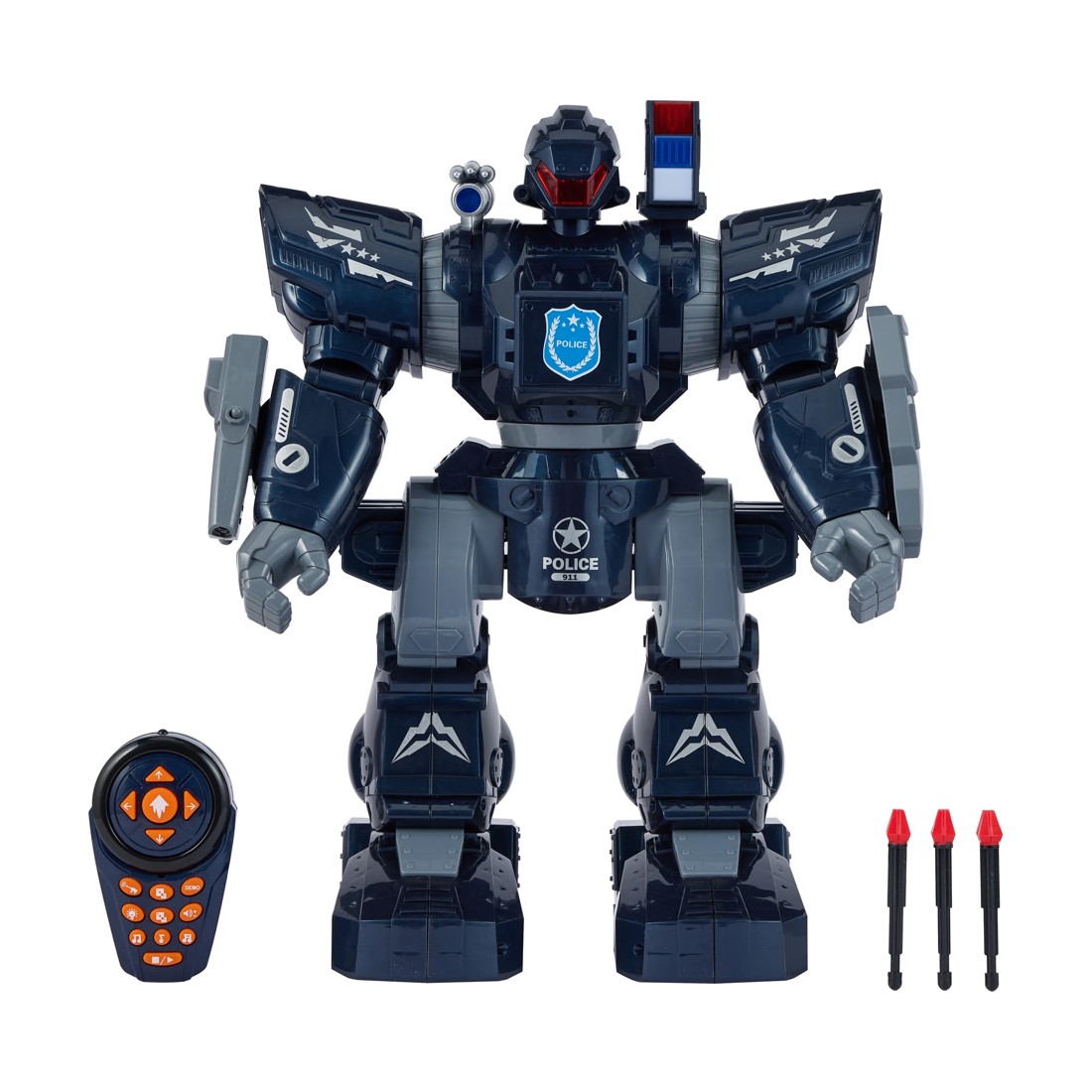 2 RC Police Robot Toy, 2 of 10