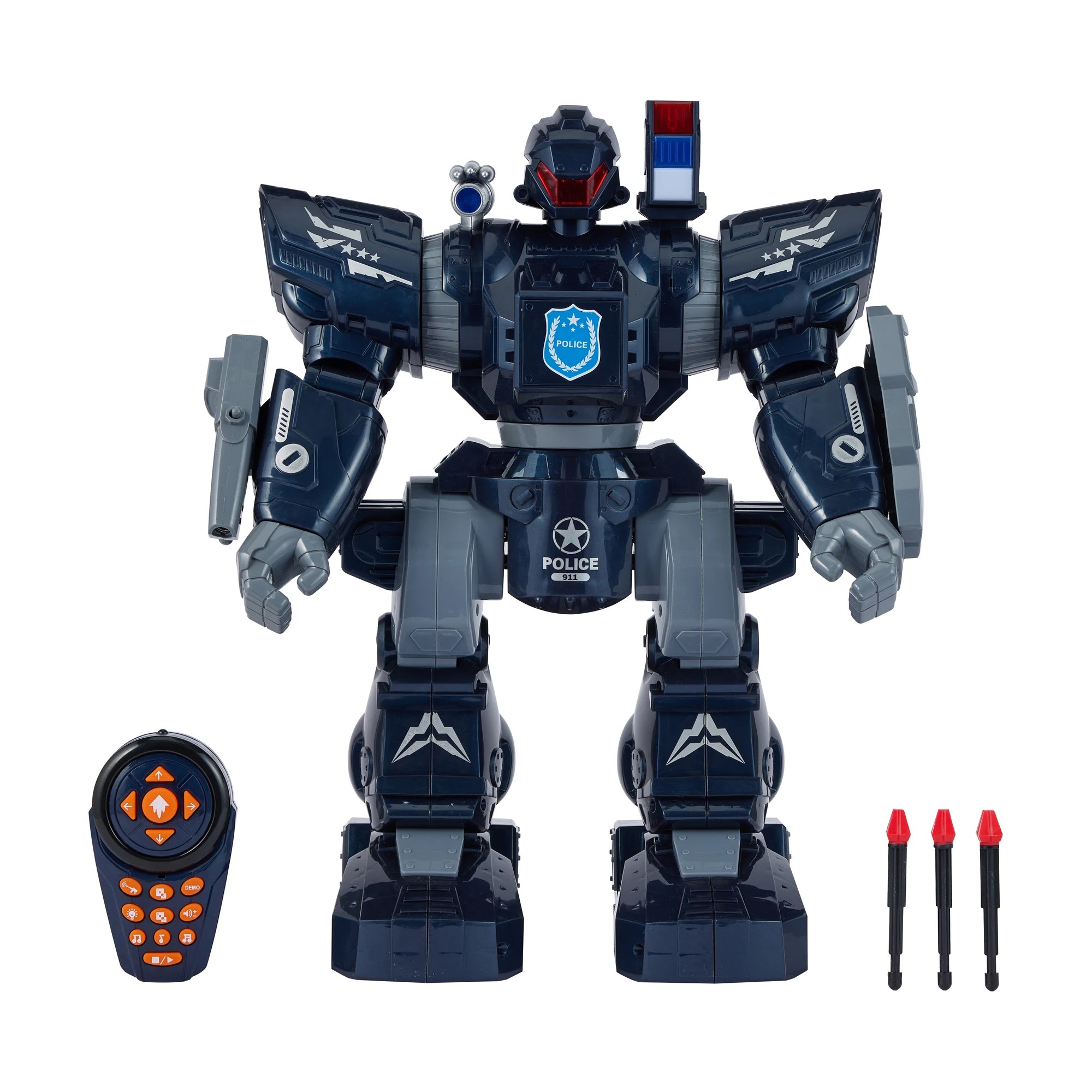 2 RC Police Robot Toy, 2 of 10