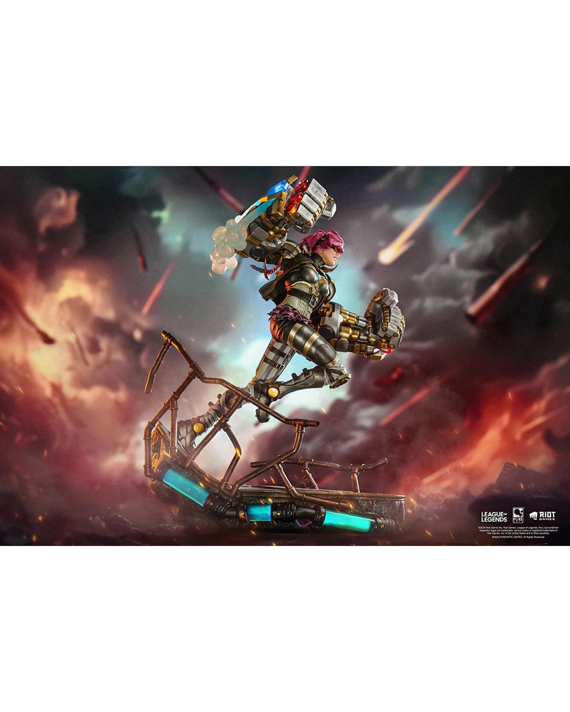 9 Pure Arts League of Legends: Vi 1:6 Scale Statue, 9 of 10