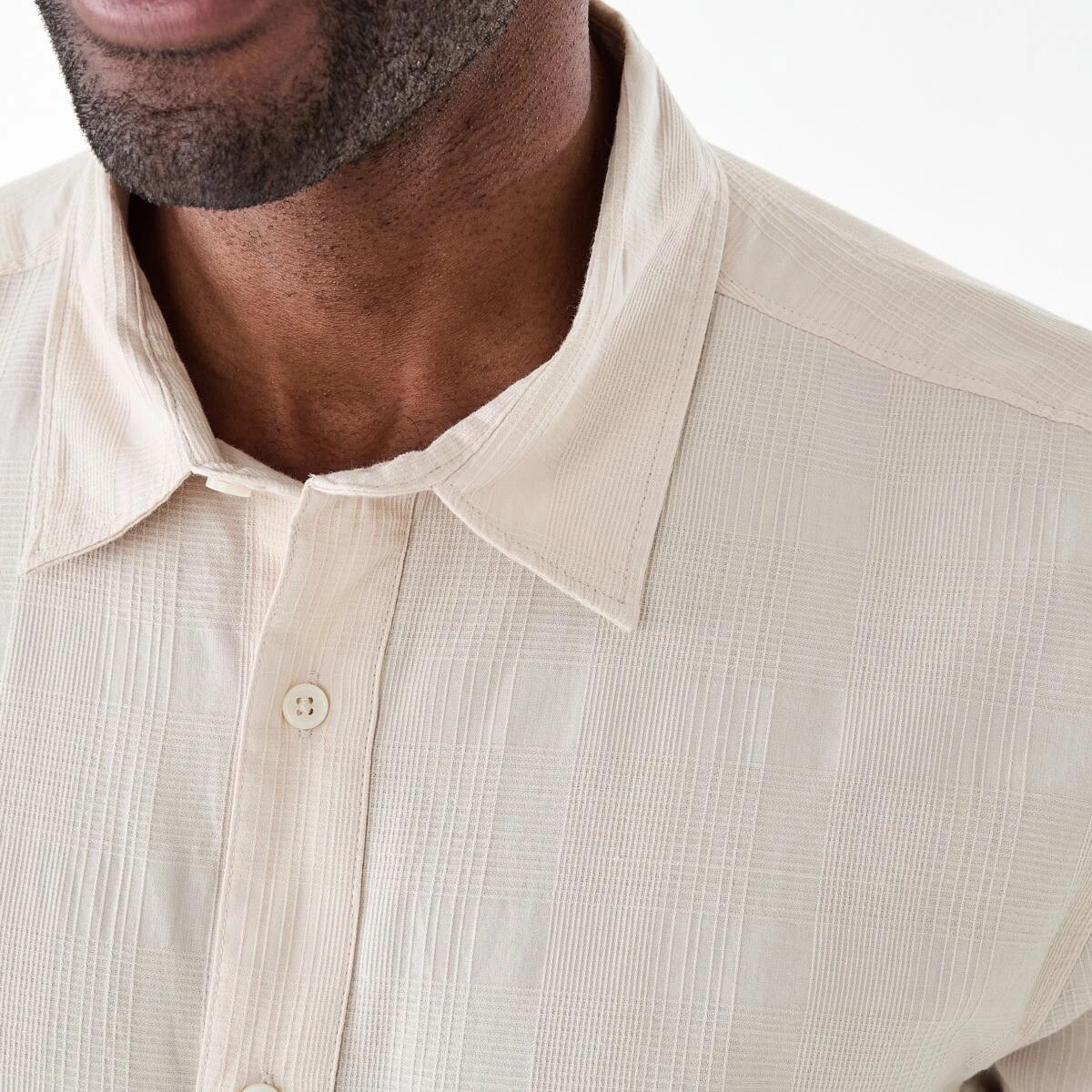 5 Short Sleeve Dobby Shirt DUNE, 5 of 6