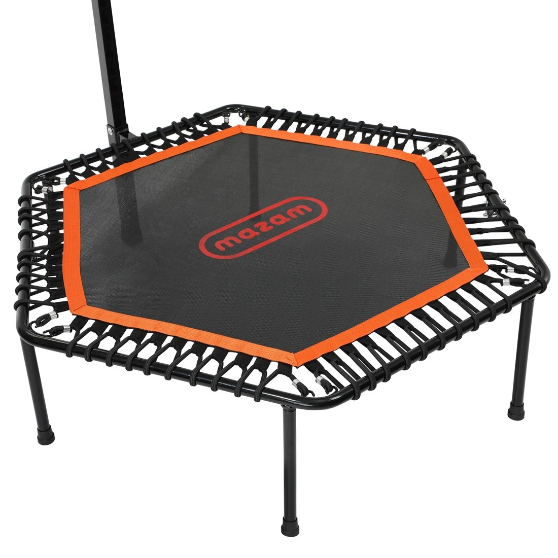 3 Mazam Trampoline Rebounder Jumping Exercise Fitness Adjustable Handrail 50 Inch
 - Multi, 3 of 10
