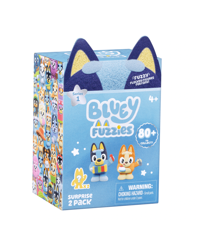 2 Pack Bluey Fuzzies Surprise - Asso