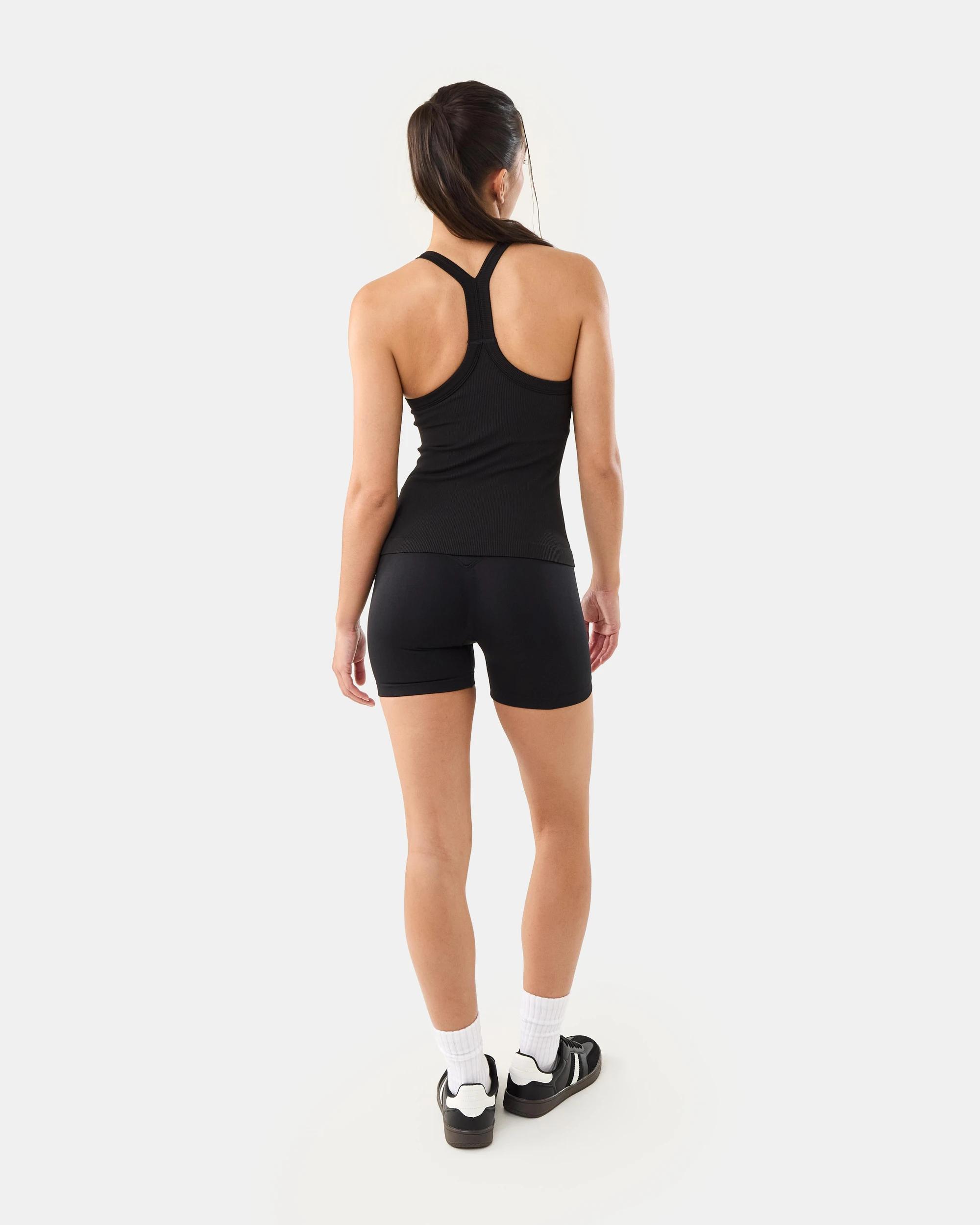 4 Active Womens Lift and Form Bike Shorts Black, 4 of 6